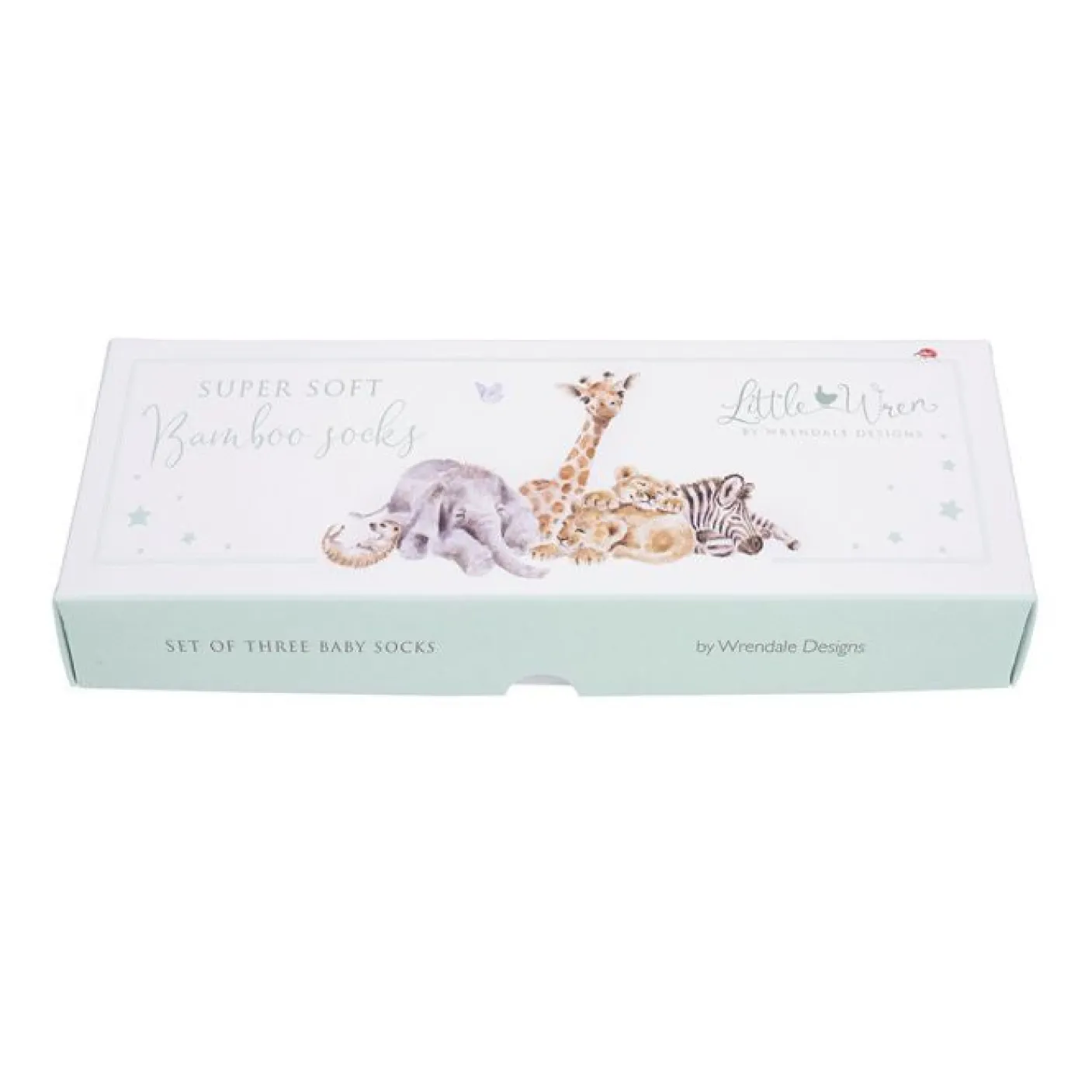 'Little Savannah' African Animals Baby Socks Set