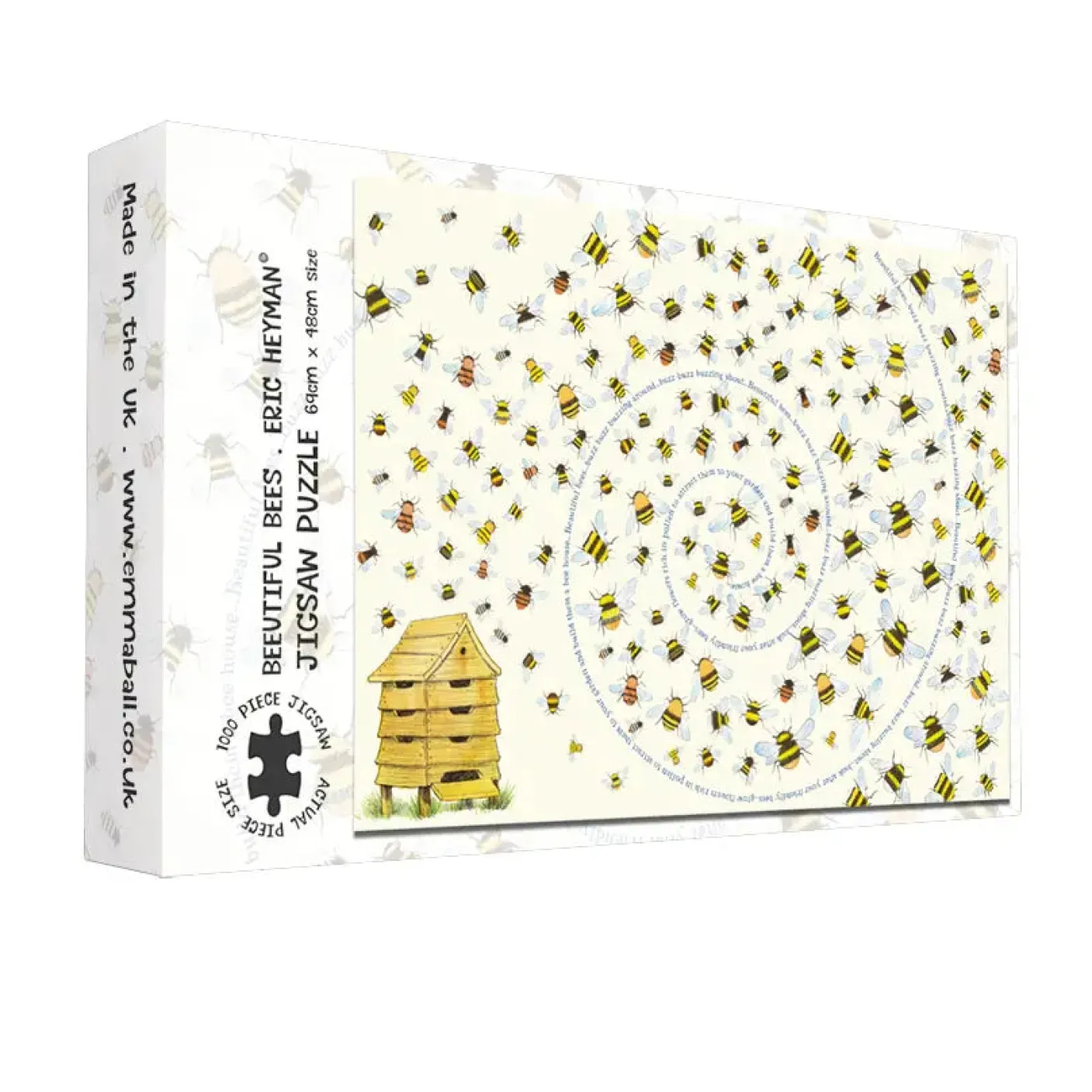 Bees 1000 Piece Jigsaw Puzzle