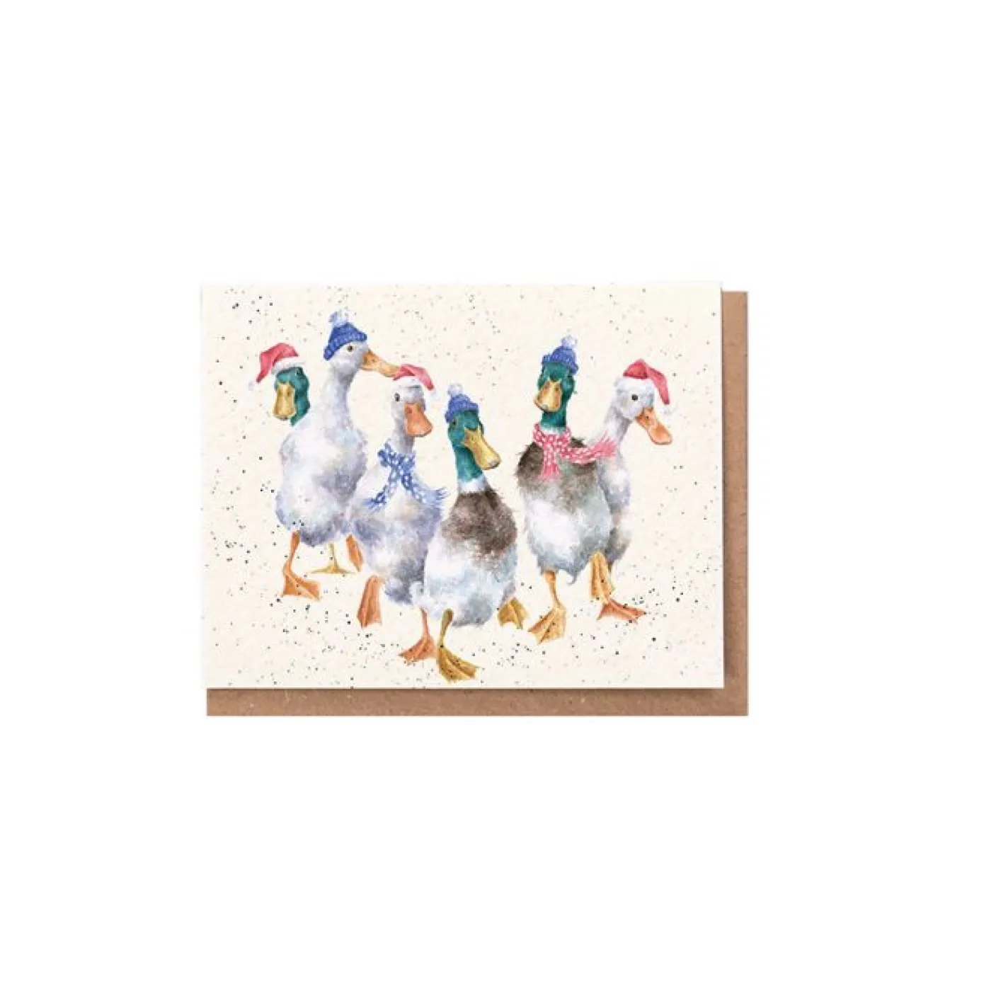 'All Wrapped Up' Duck Gift Enclosure Card