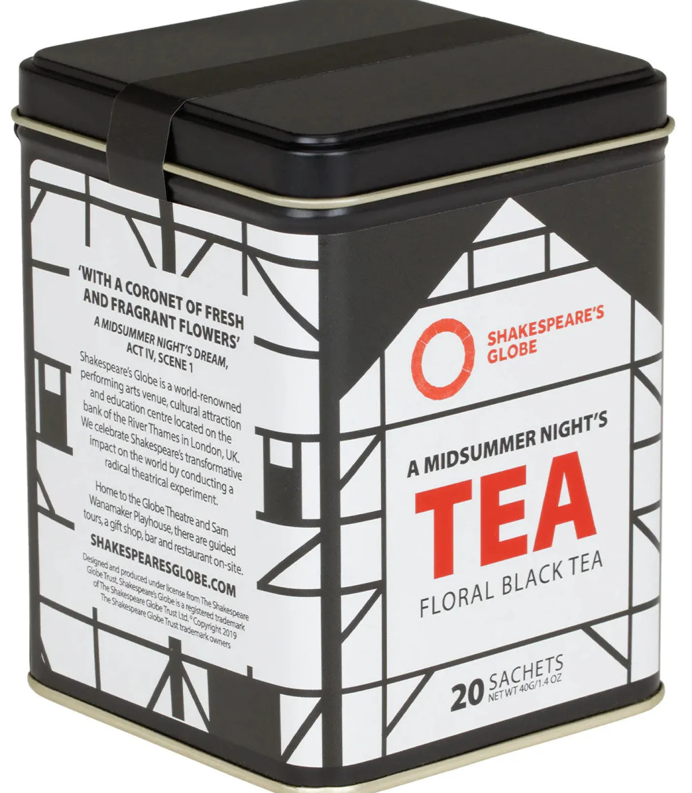 Harney & Sons Shakespeare's Globe - A Midsummer Night's Tea  - 20 Sachets