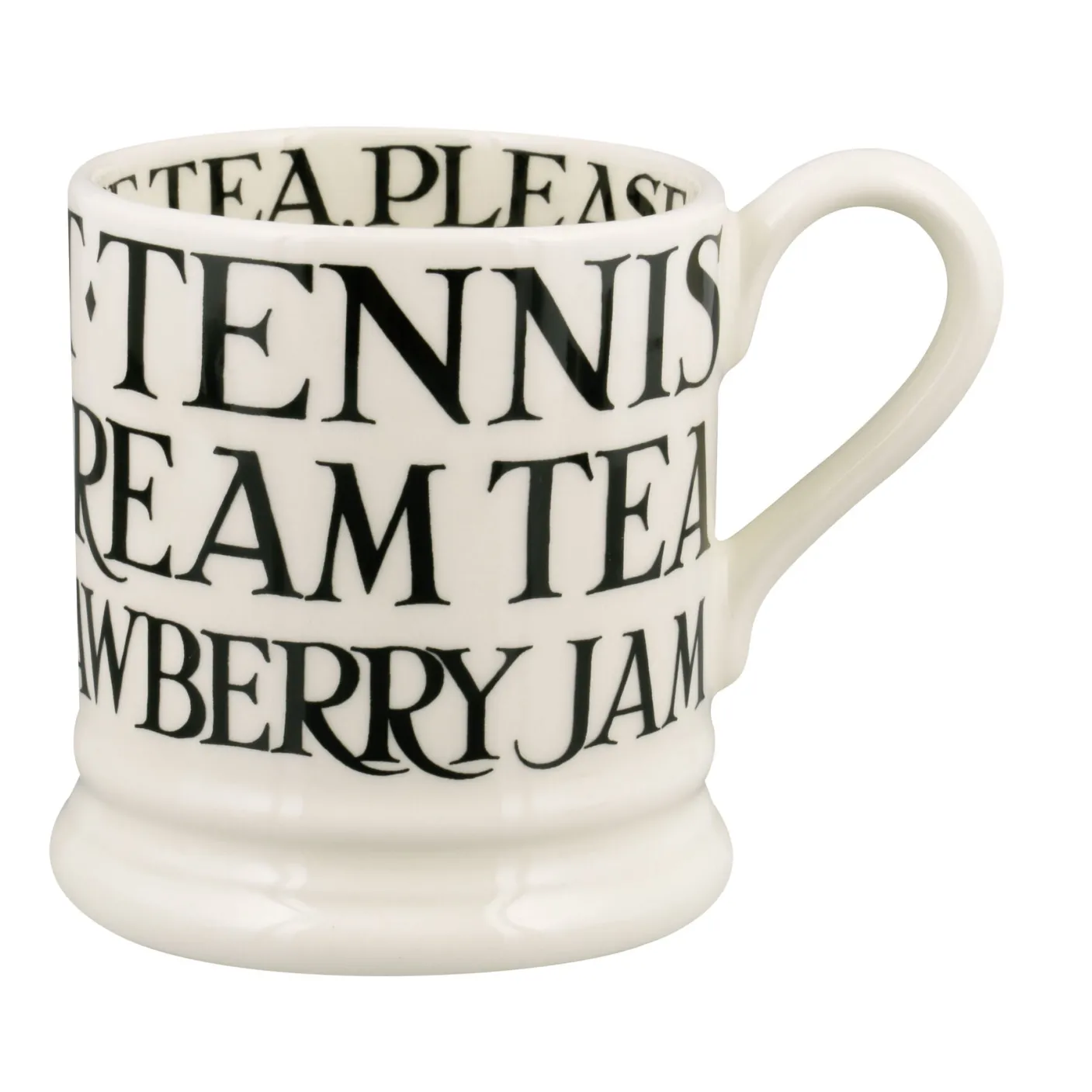 Black Toast Cream Tea 1/2 Pint Mug