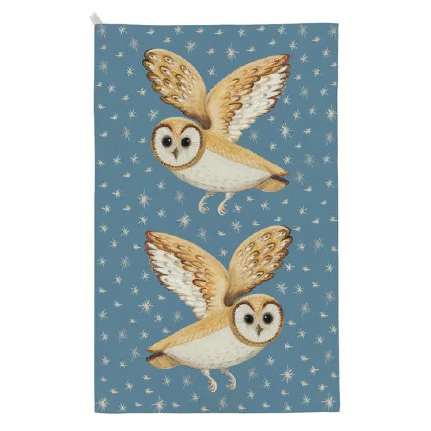 Dog & Dome Owl Tea Towel