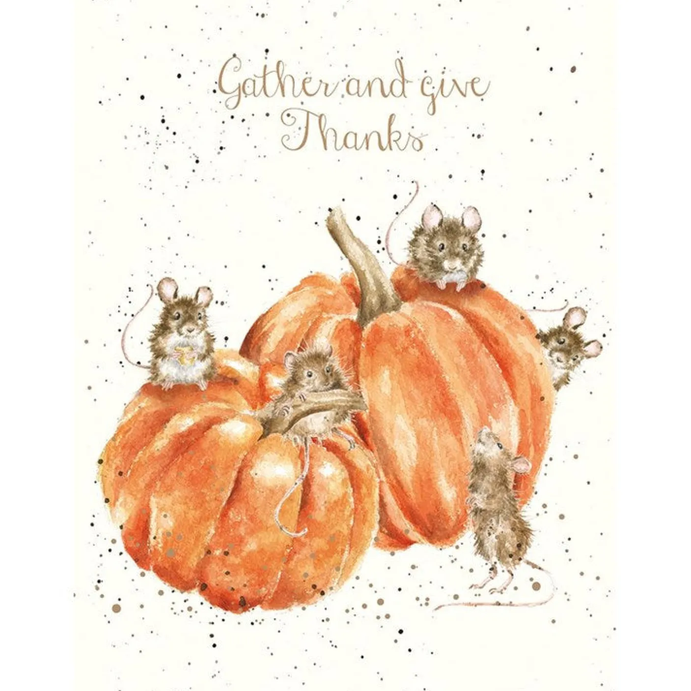 'A Mice Thanksgiving' Greeting Card