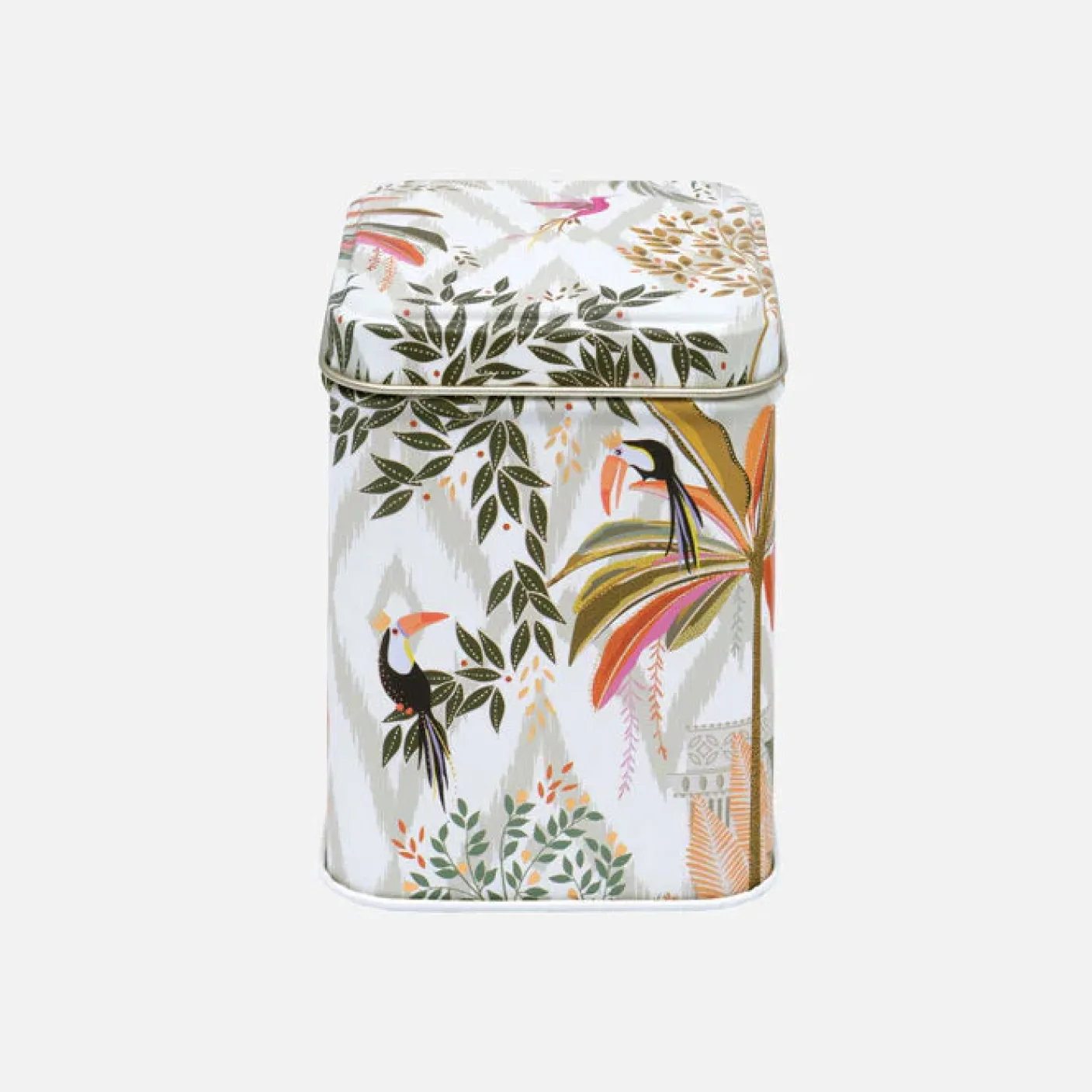 Palm Garden Mini Tea Tin