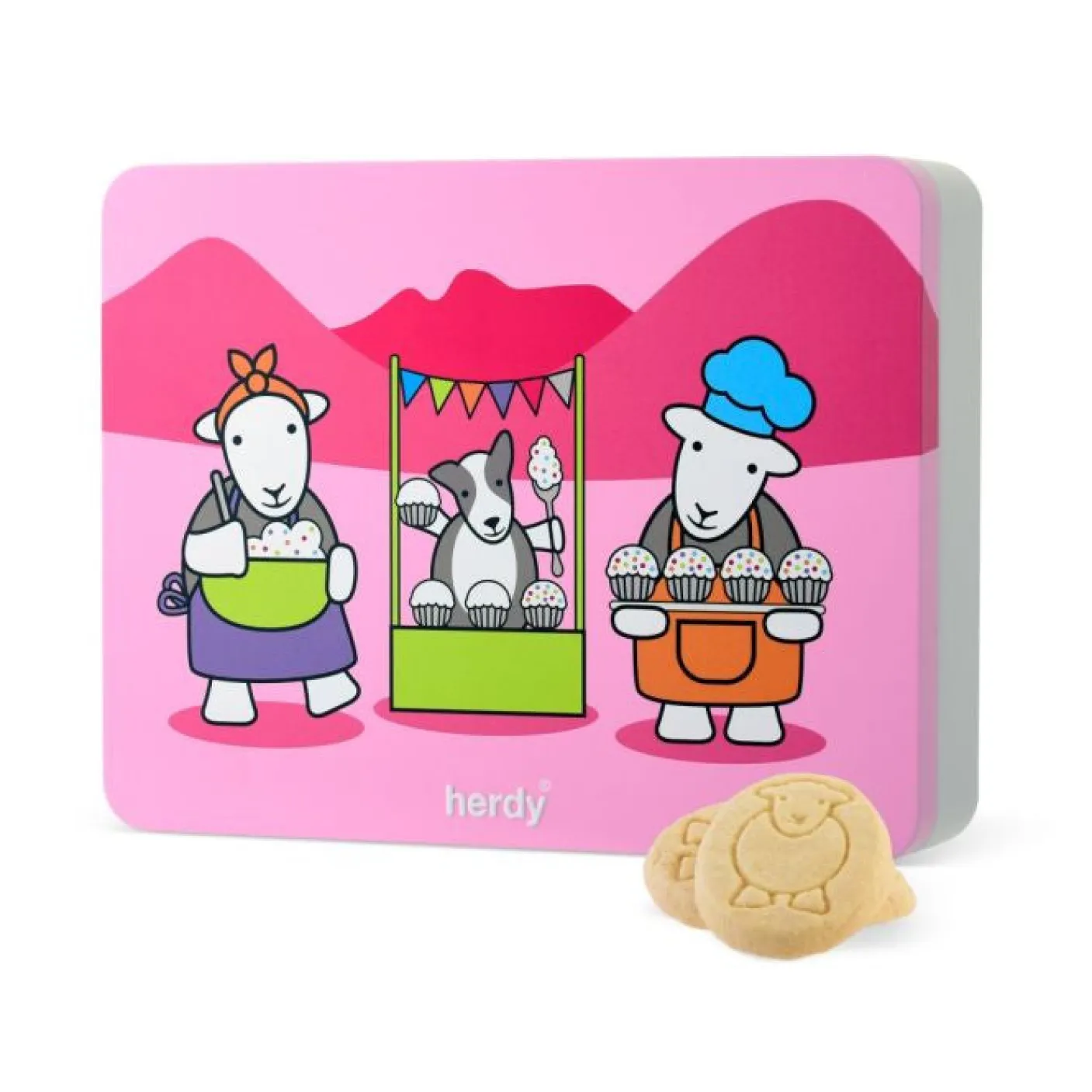 Herdy Shortbread Tin - Baking