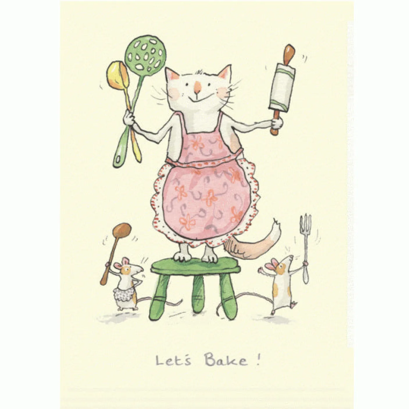 Let's Bake! Greetings Card