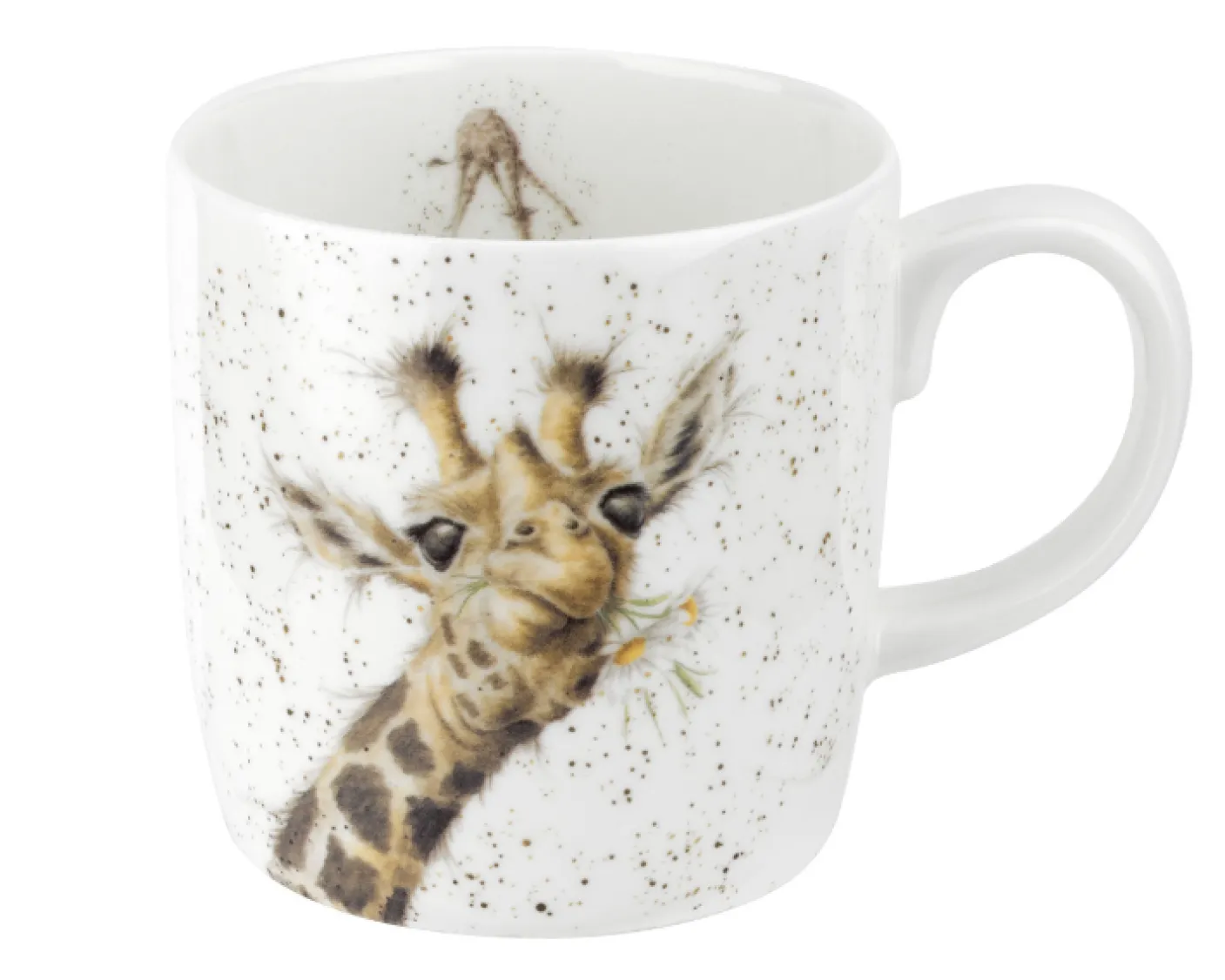 'Lofty' Giraffe Bone China Mug (14oz)