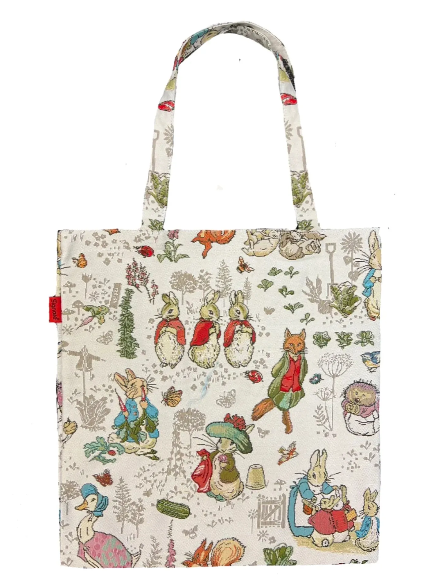 Peter Rabbit Flat Tote Bag
