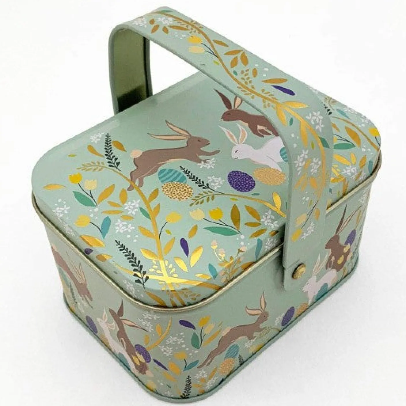 Sara Miller Mini Tin Easter Basket