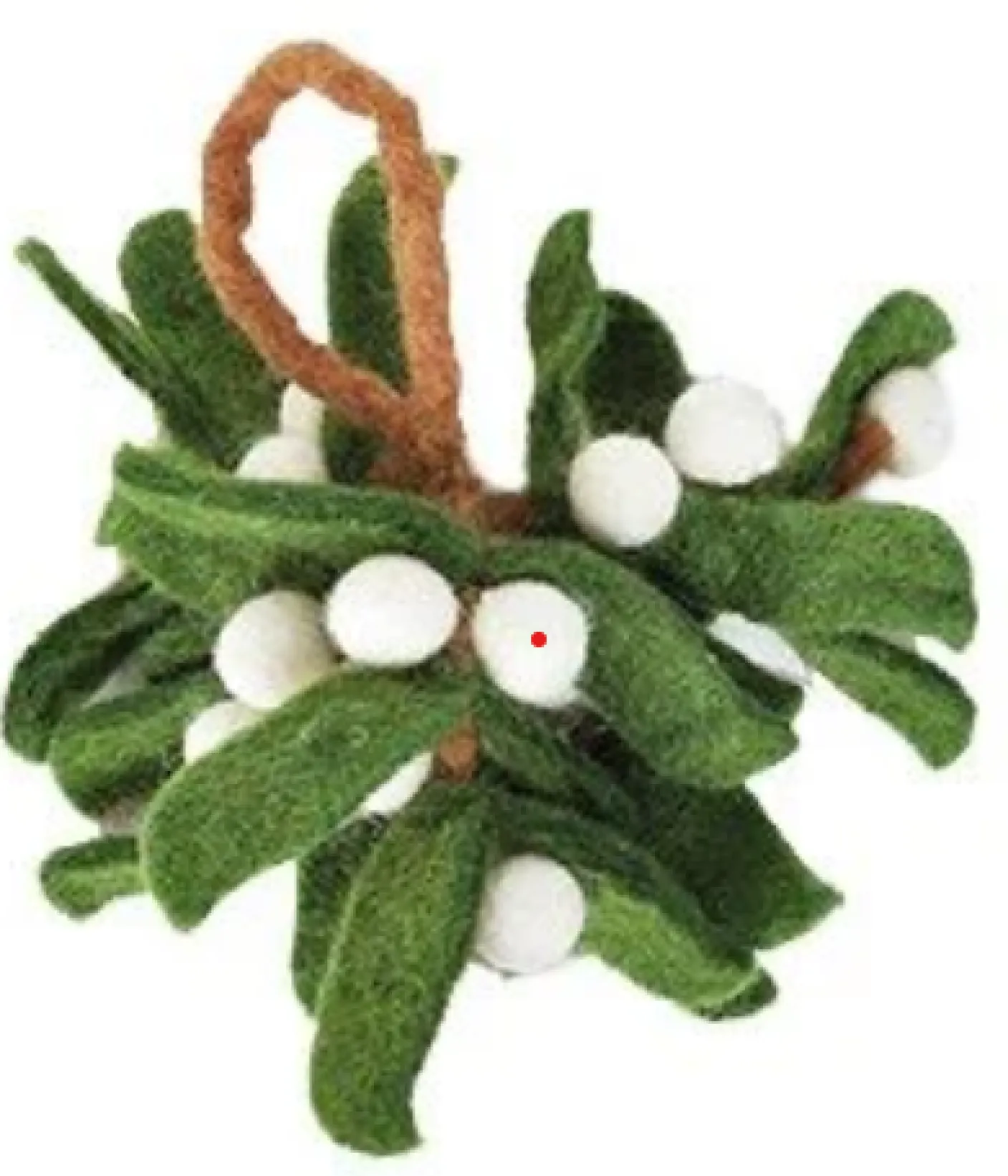 Mistletoe Sprigs Felt Decoration