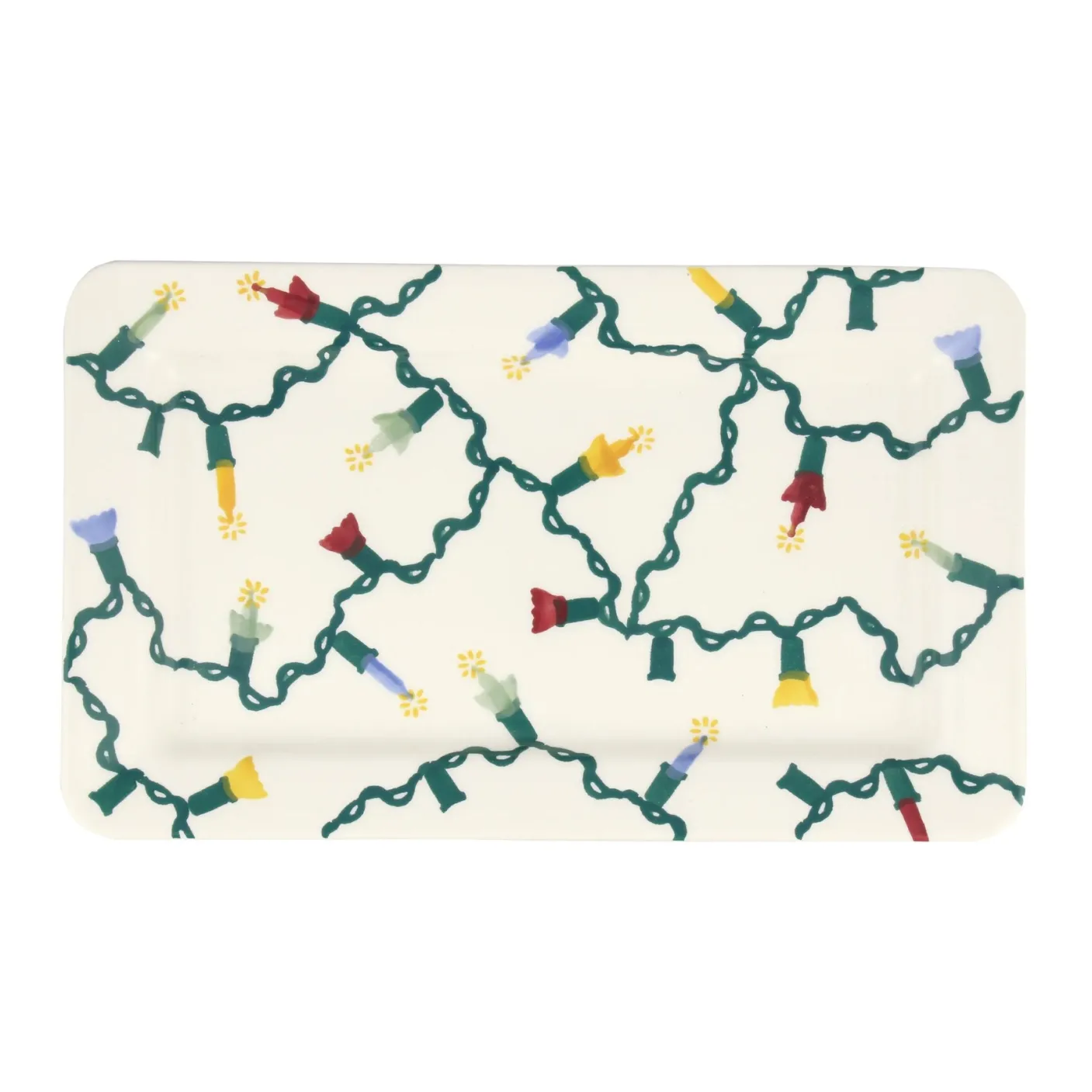 Fairy Lights Medium Oblong Plate
