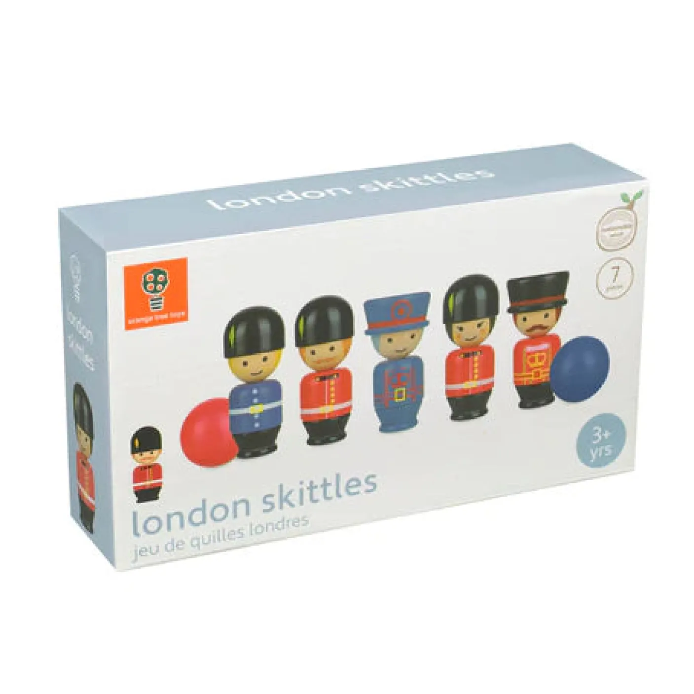 London Wooden Skittles Toy