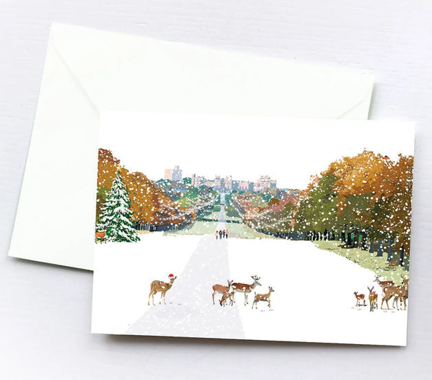 The Long Walk, Windsor Christmas Card