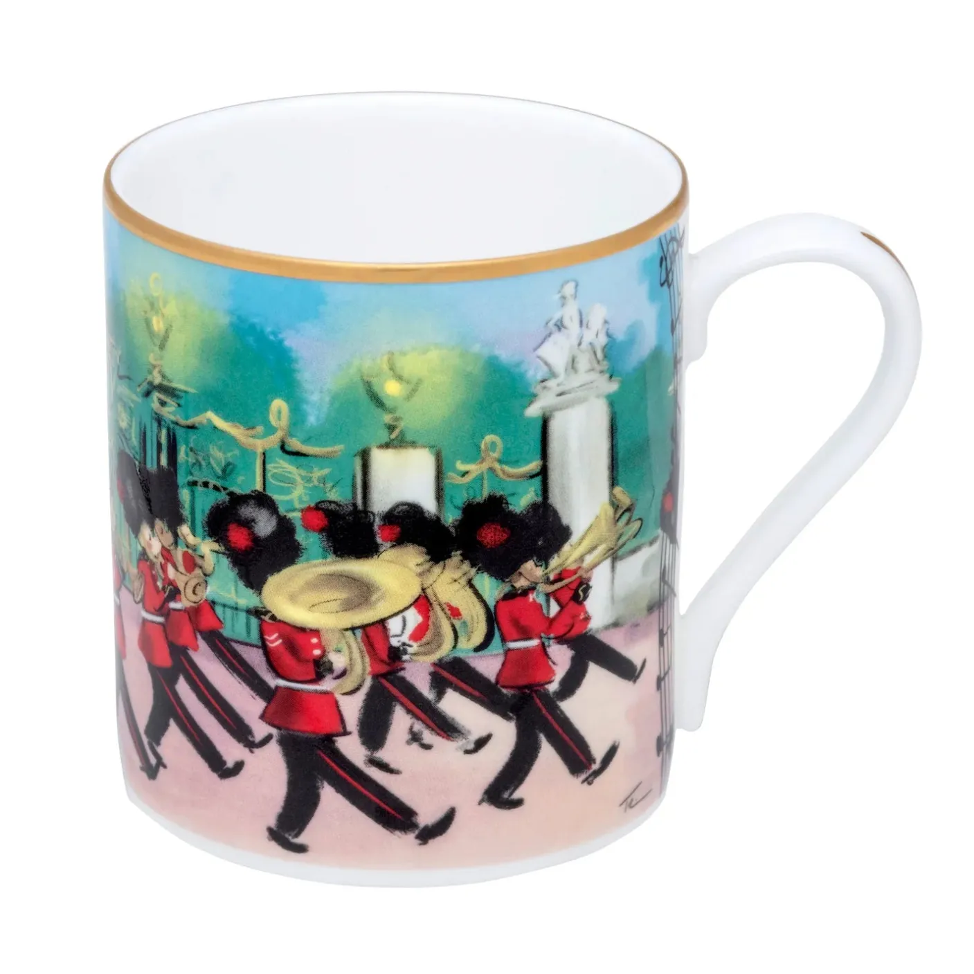 Marching Down The Mall Bone China Mug