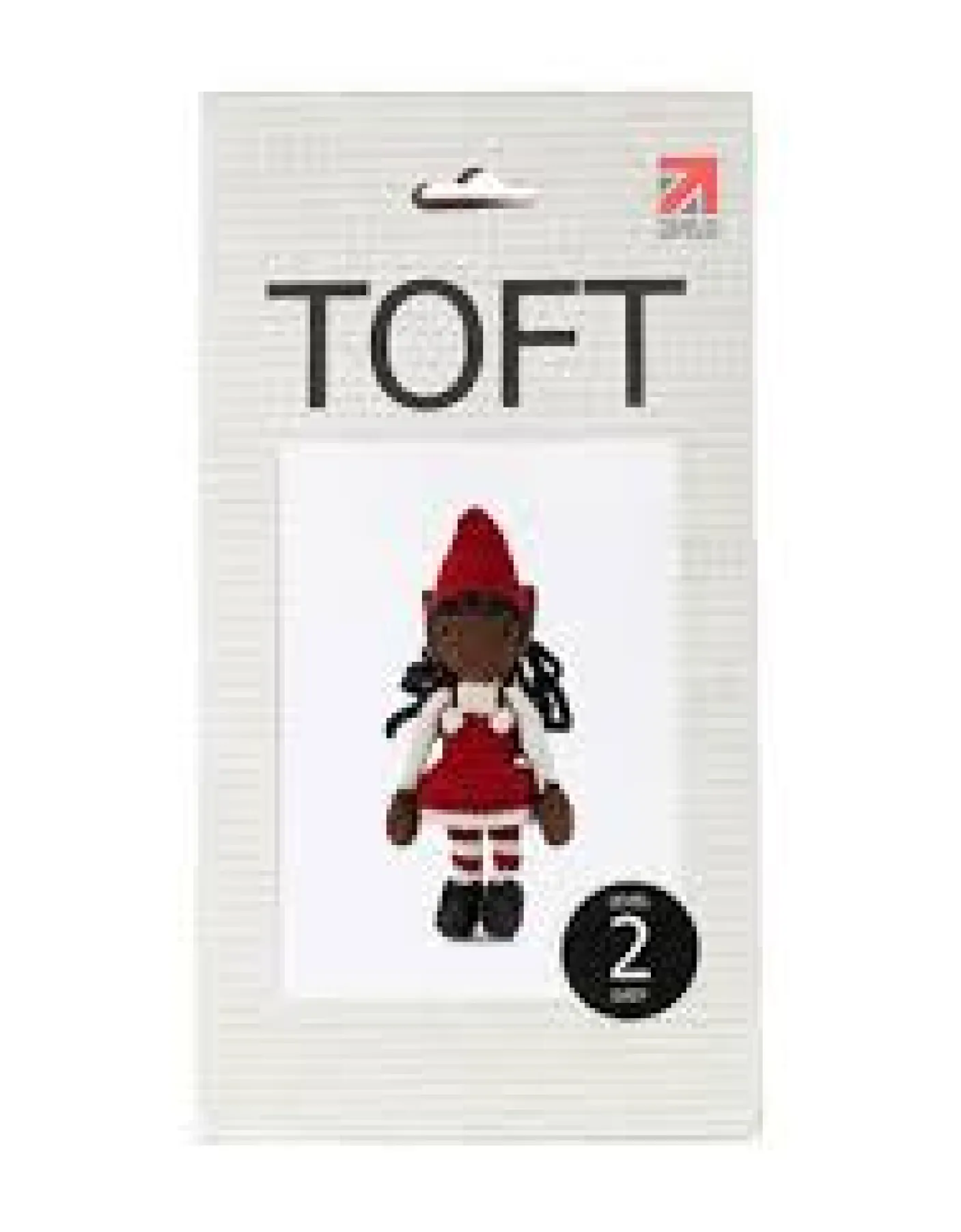Ruby Red Elfie Doll Crochet Kit