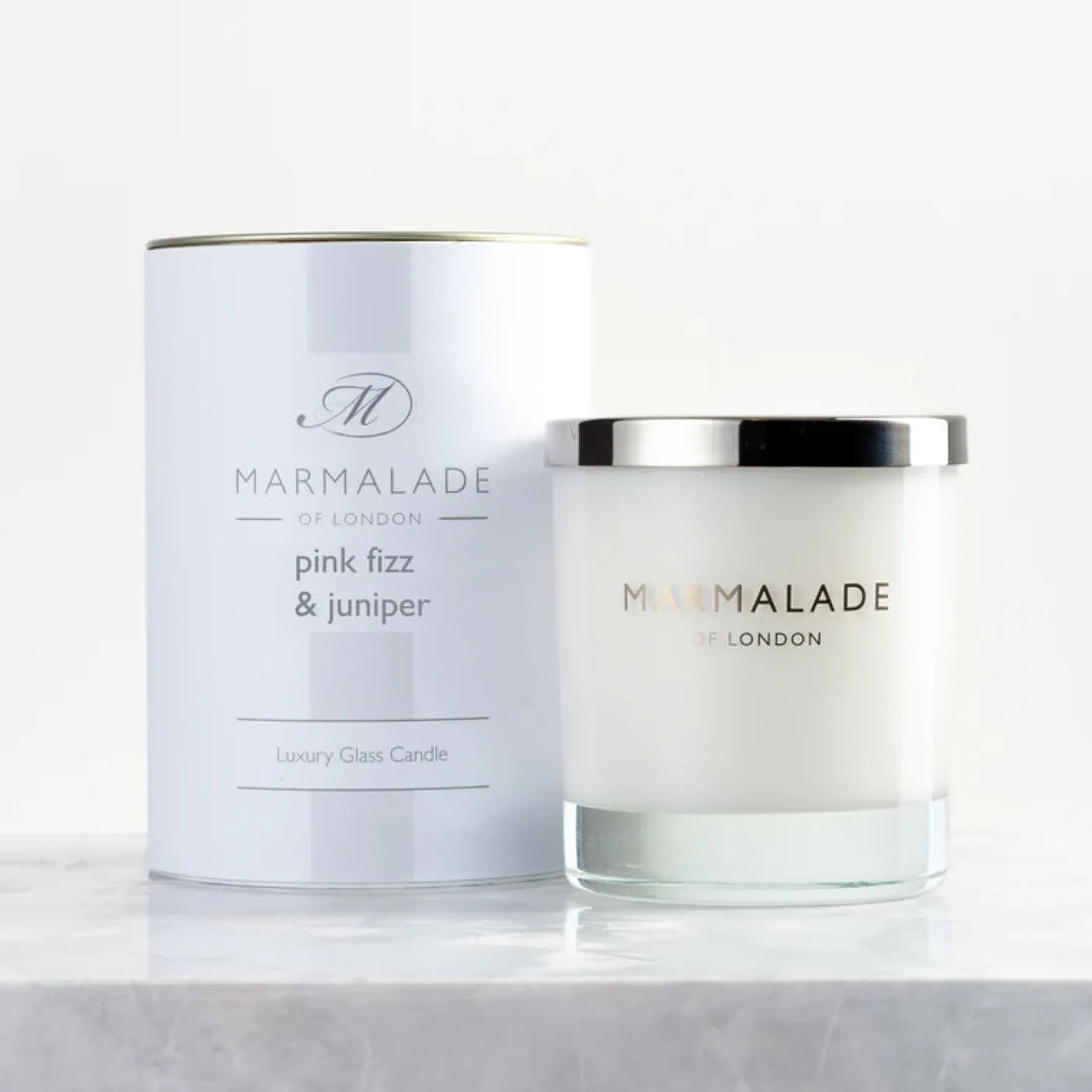 Pink Fizz & Juniper Glass Candle