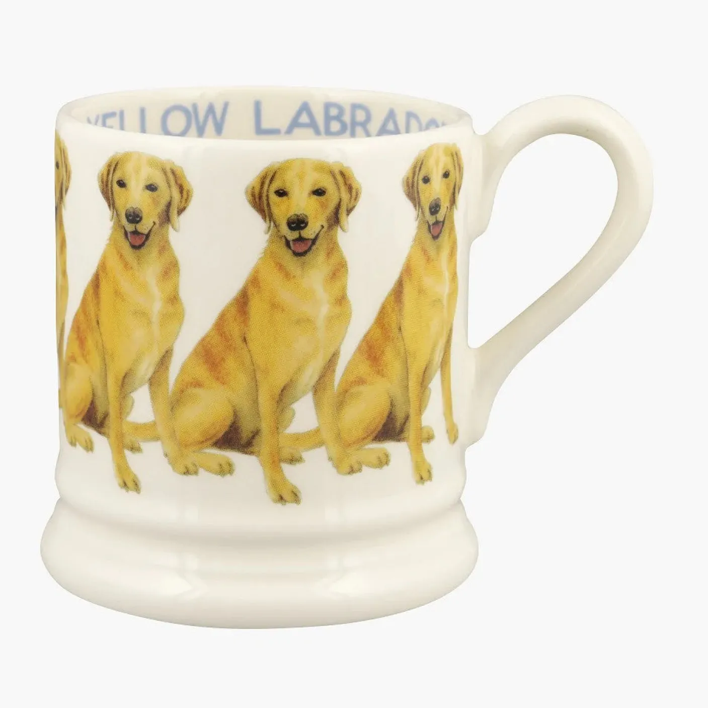 Yellow Labrador 1/2 Pint Mug