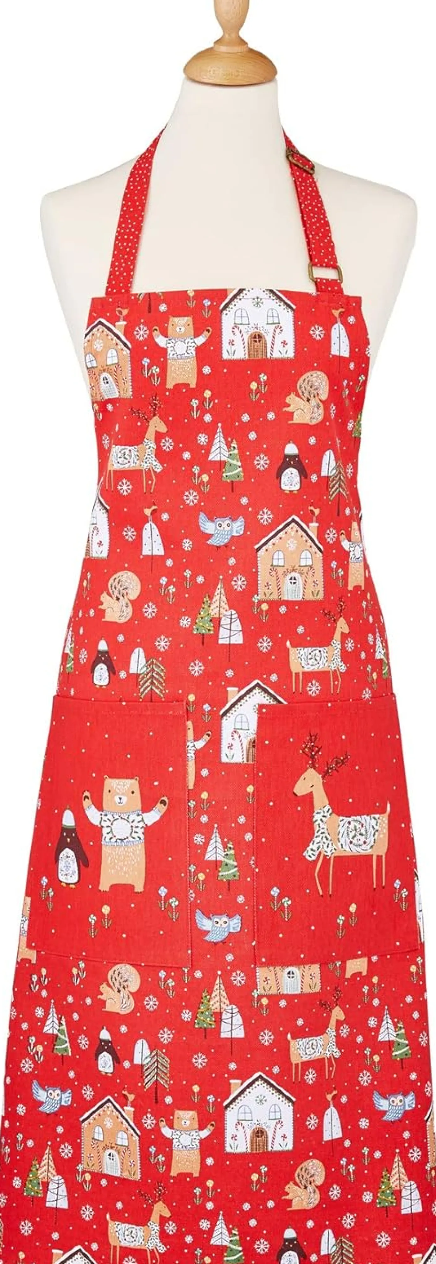 Festive Friends Cotton Apron
