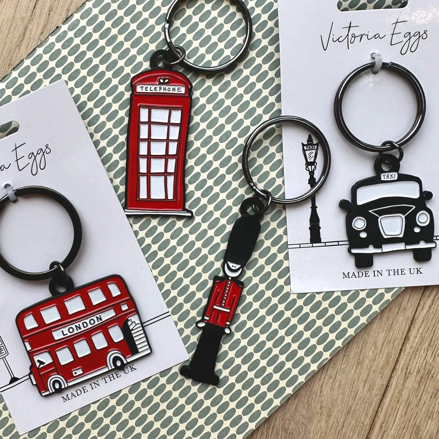 London Bus Keyring