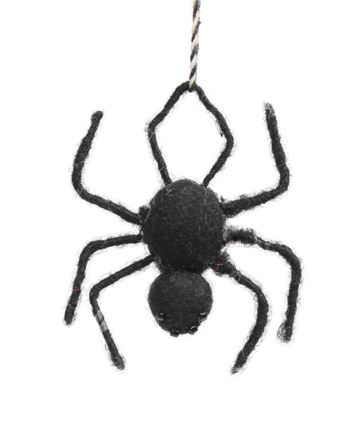 Mini Halloween Spider Felt Decoration