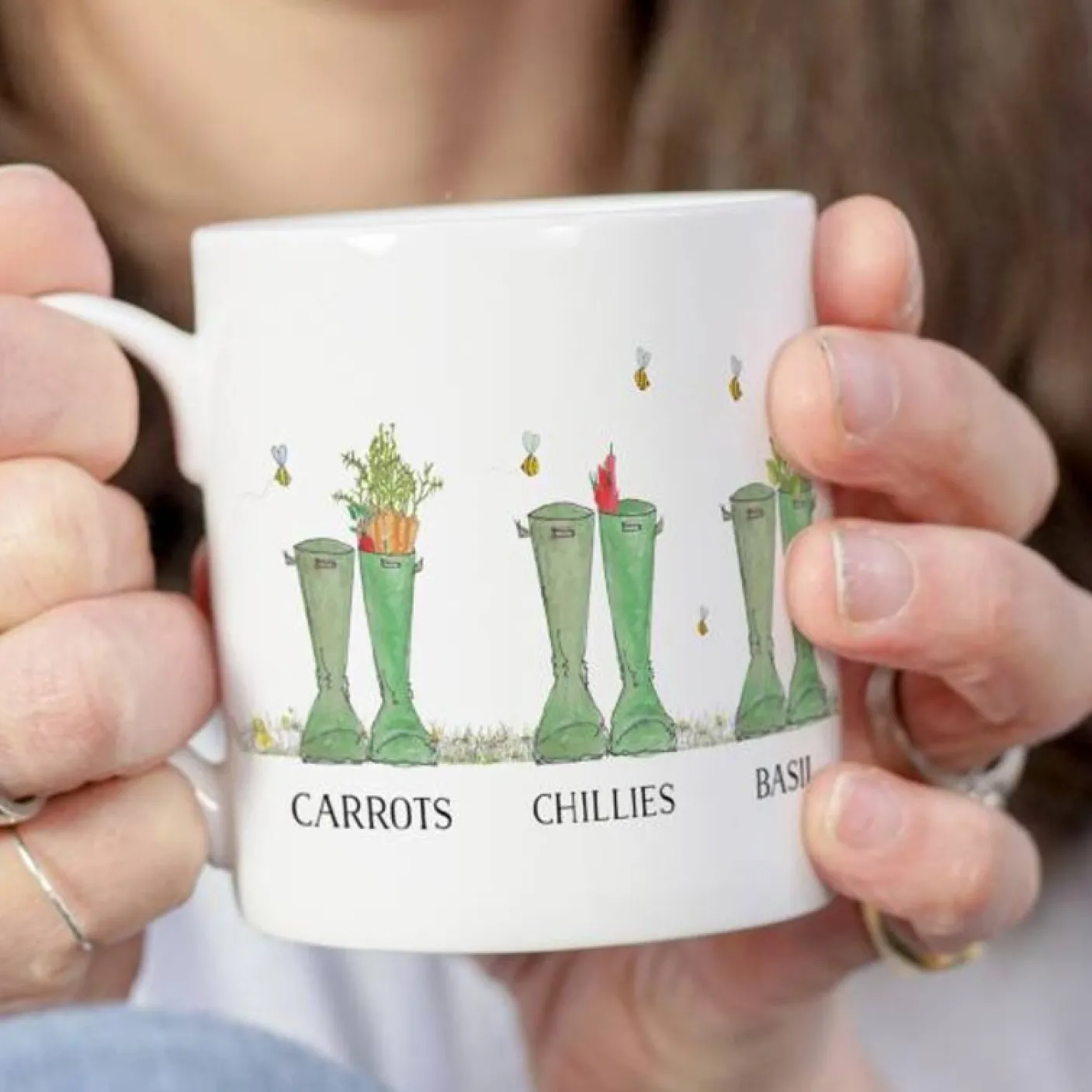 Gardening Lover's Welly Boot Mug by This Is Nessie