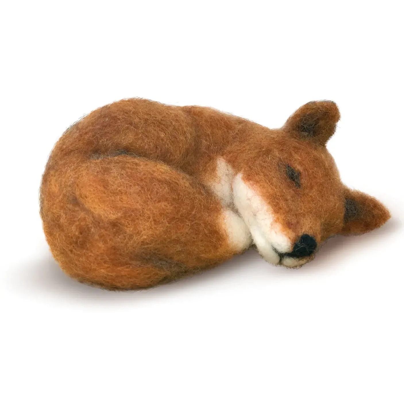 Sleepy Fox Needle Felting Kit