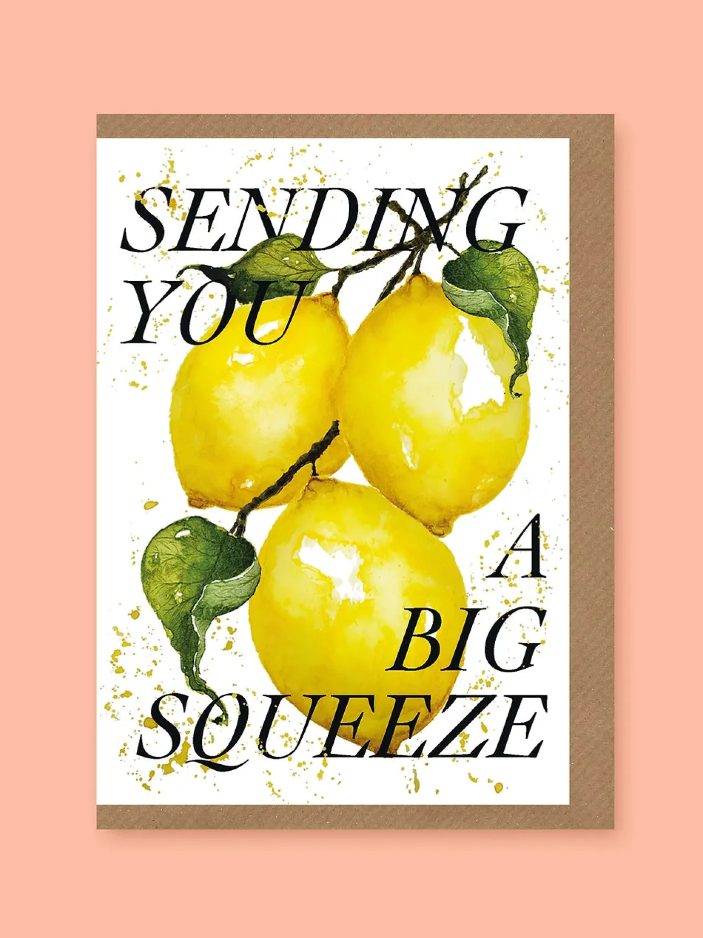 Sending You A Big Squeeze Greetings Card