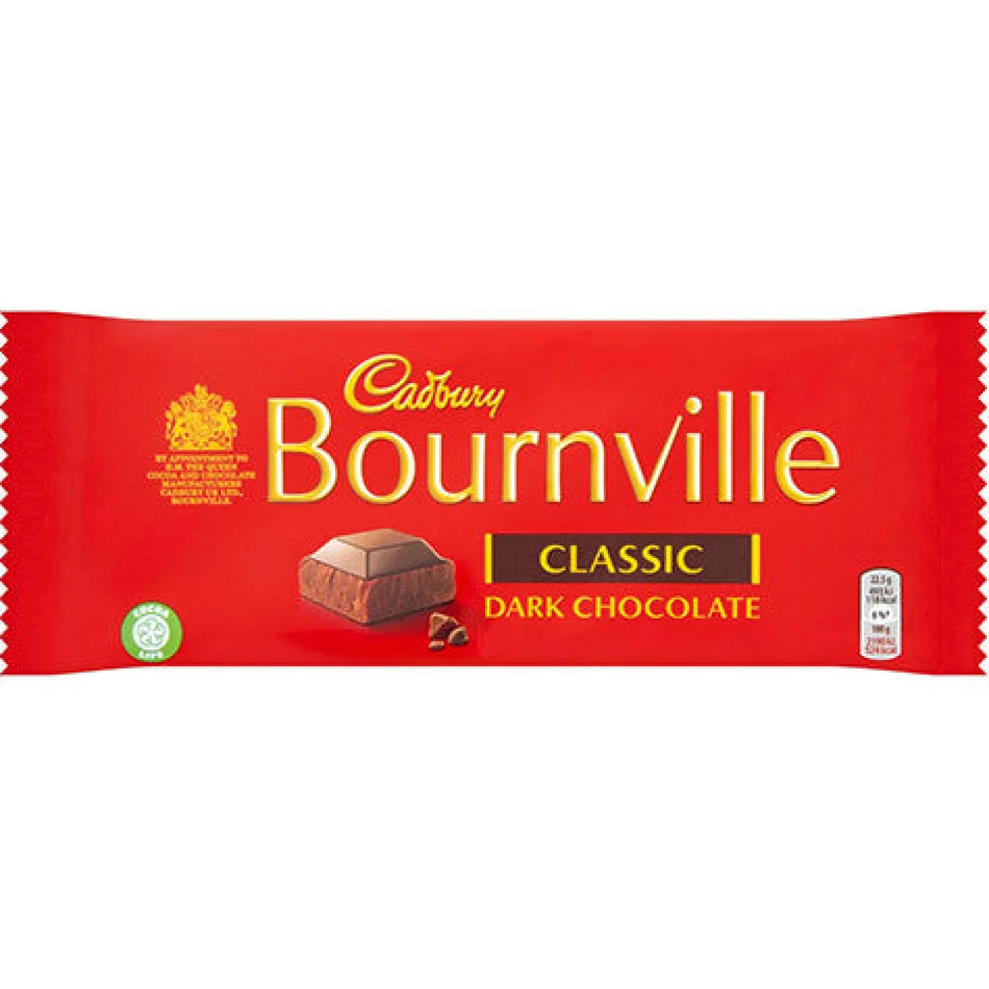 Bournville Dark Chocolate Bar 180g