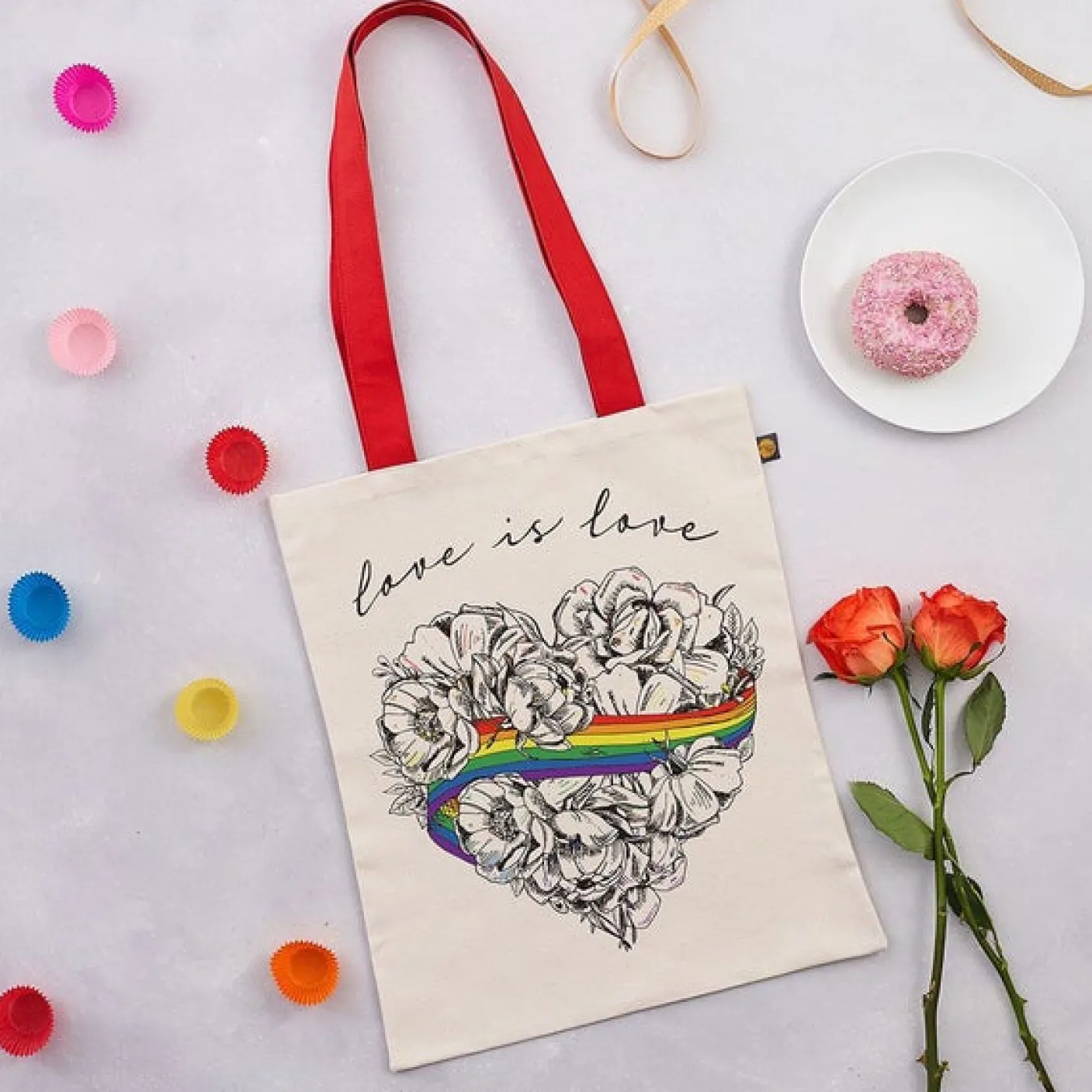 Love is Love Canvas Tote Bag