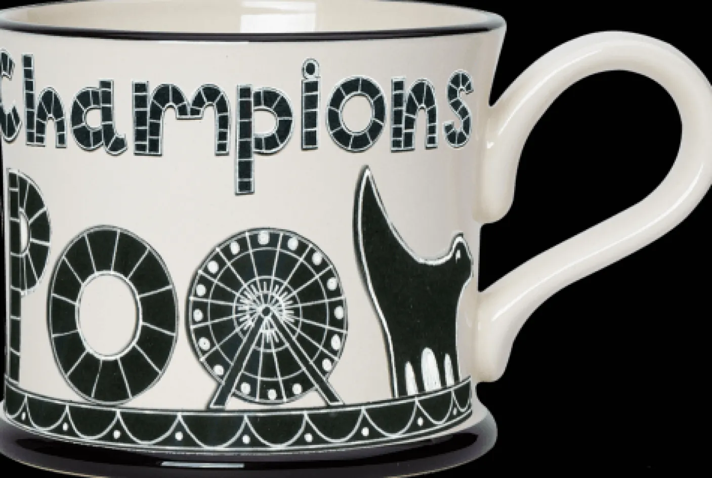 Champions - Liverpool Mug by Moorland Pottery