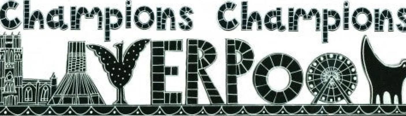 Champions - Liverpool Mug by Moorland Pottery