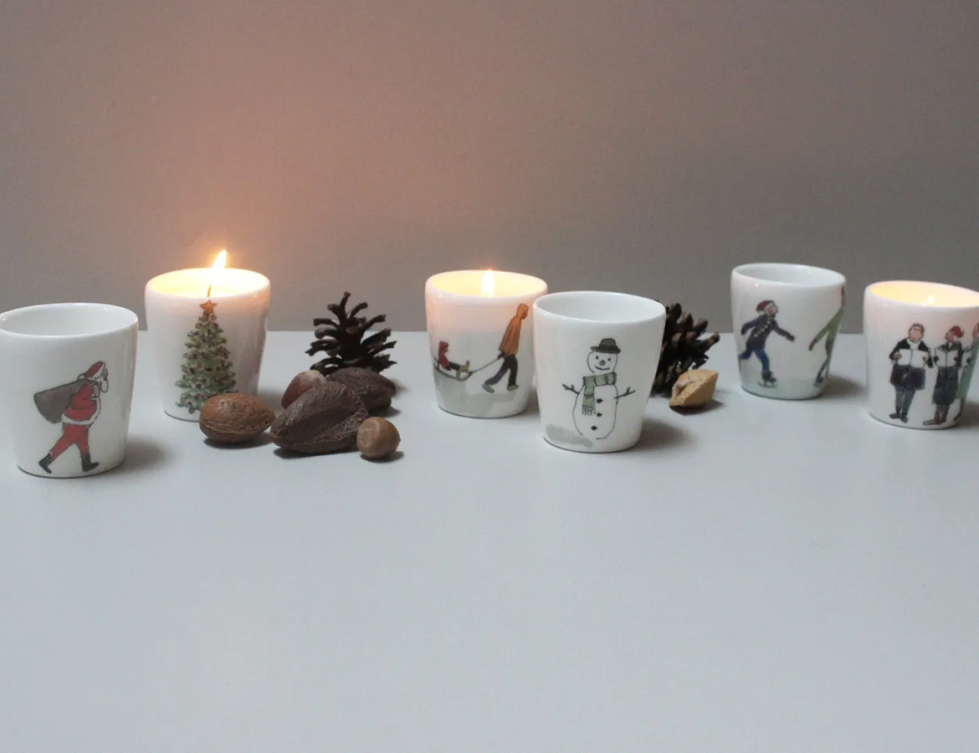 Jolly Carolers Small Cup