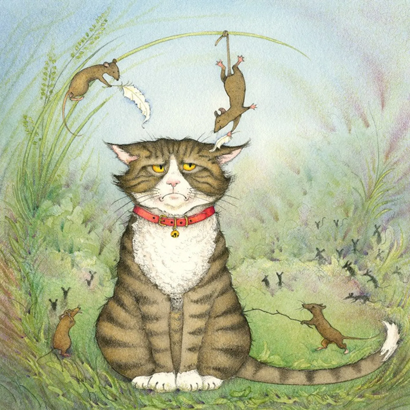 Cheeky Wee Mice Greeting Card