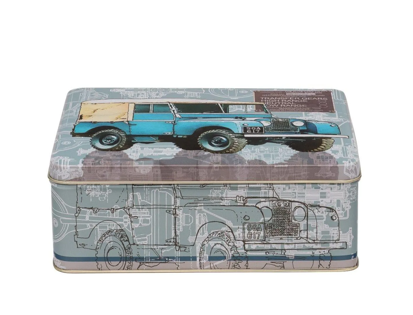 Off Road Deep Rectangular Tin