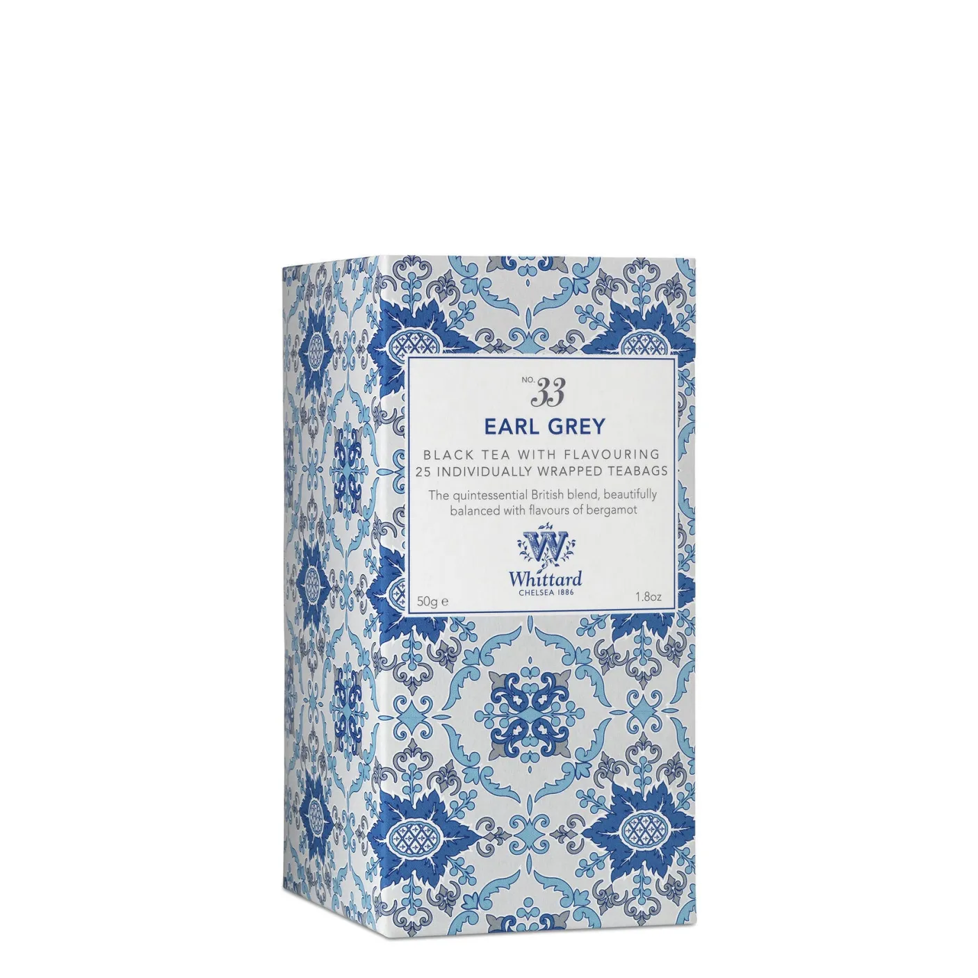 Whittard Tea Discoveries Earl Grey Tea Bags