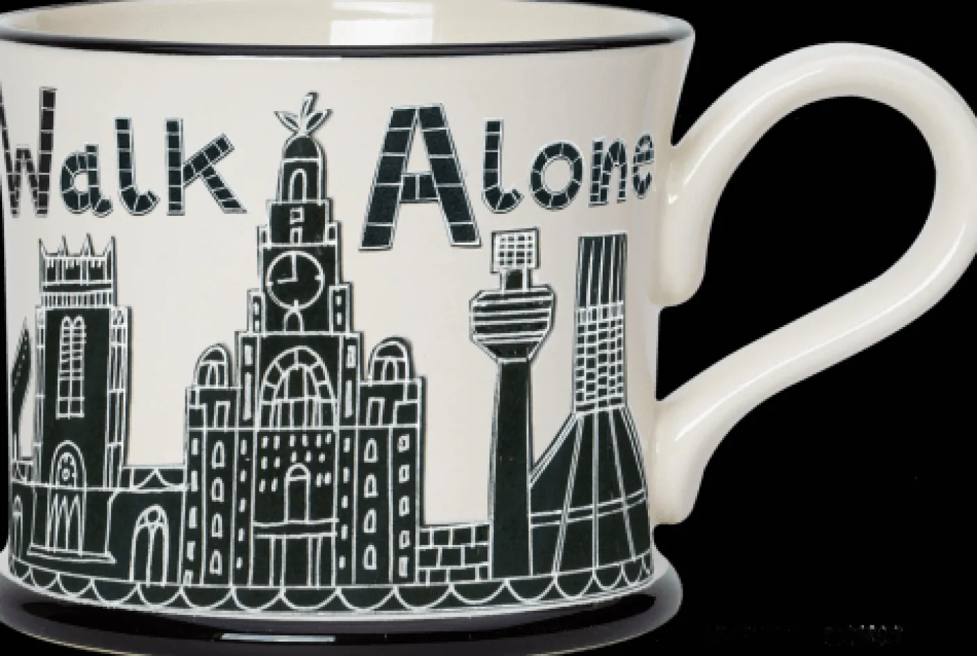 You'll Never Walk Alone Mug by Moorland Pottery