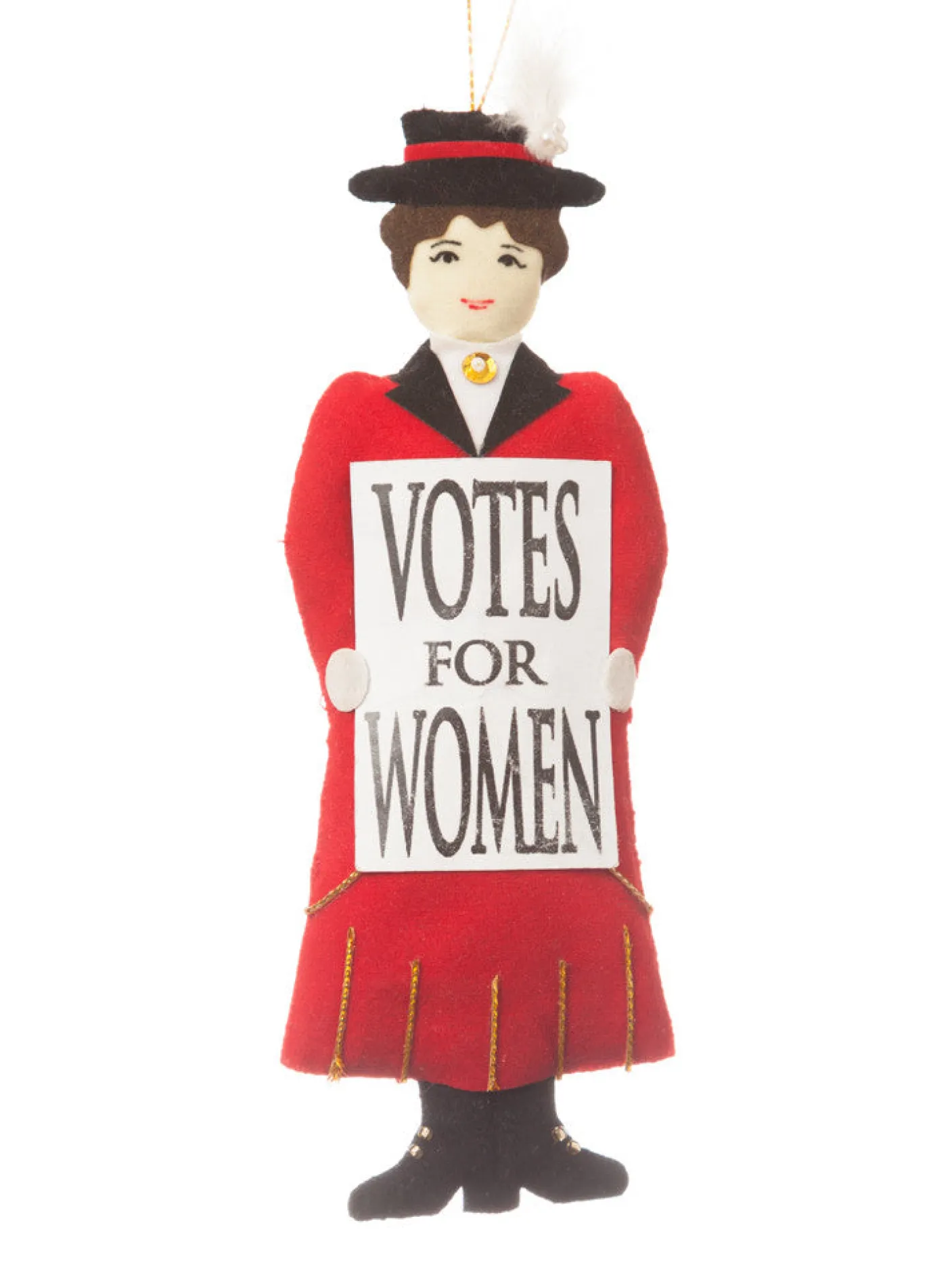 Red Suffragette Decoration