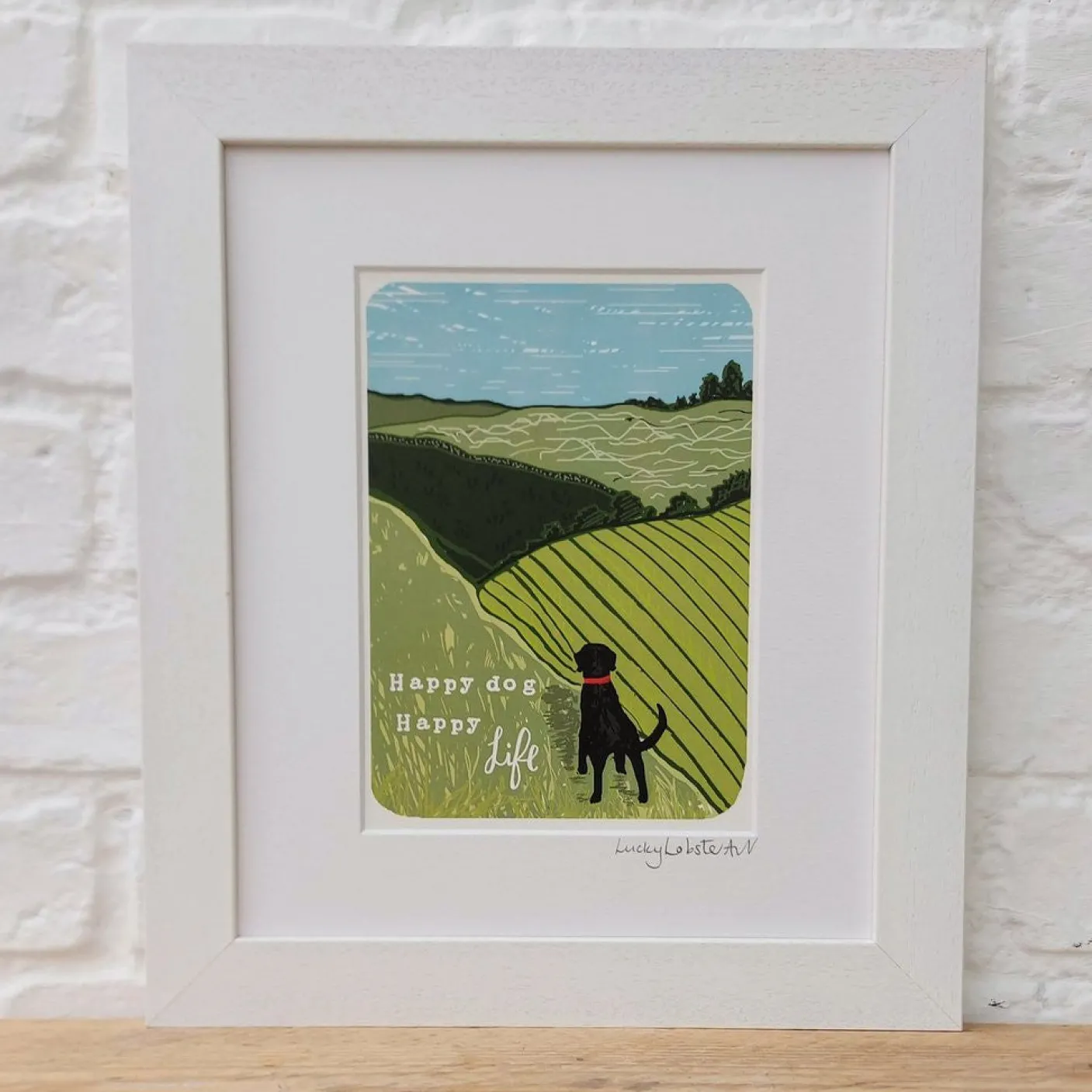 The Great Outdoors Print Framed