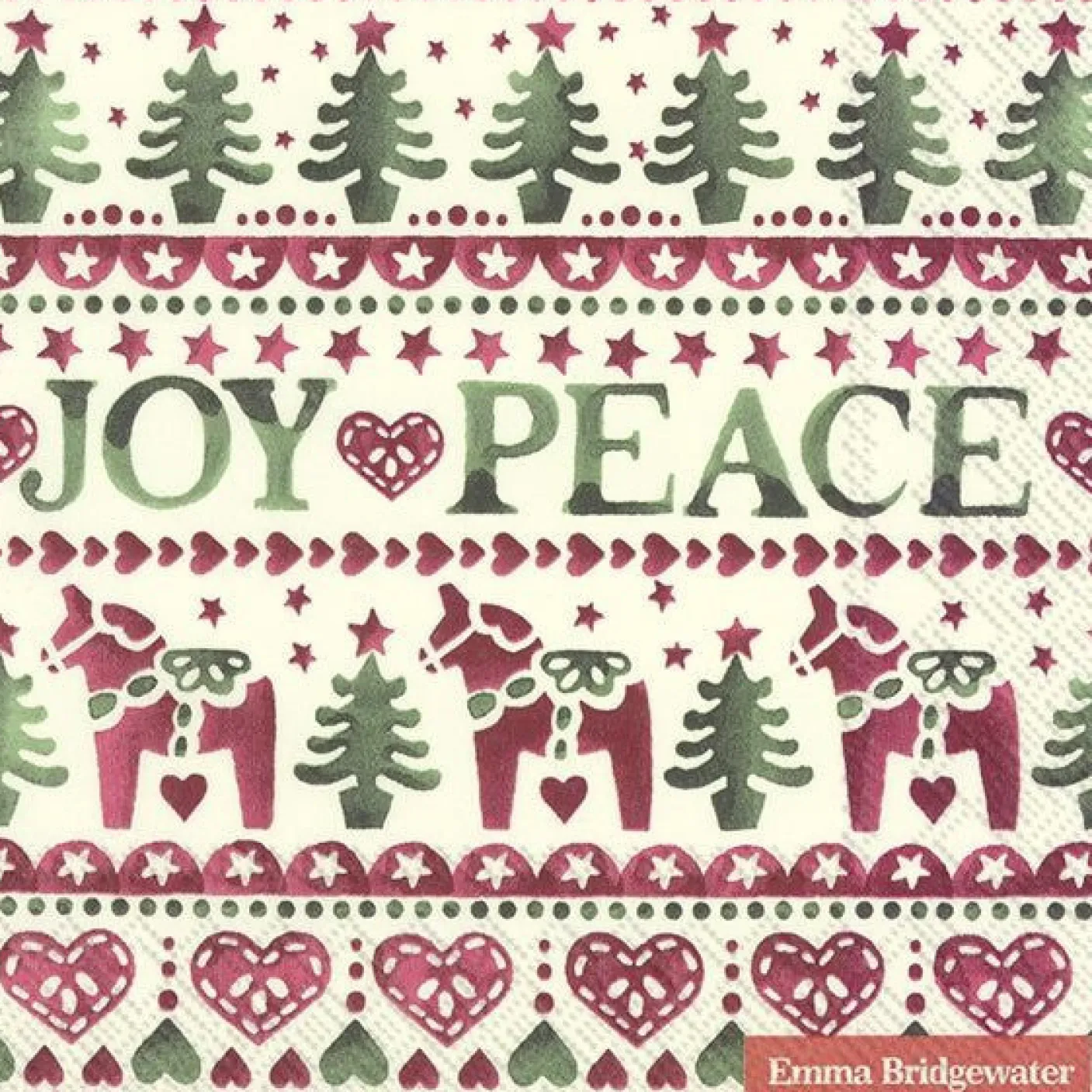 Christmas Joy Pattern Napkins