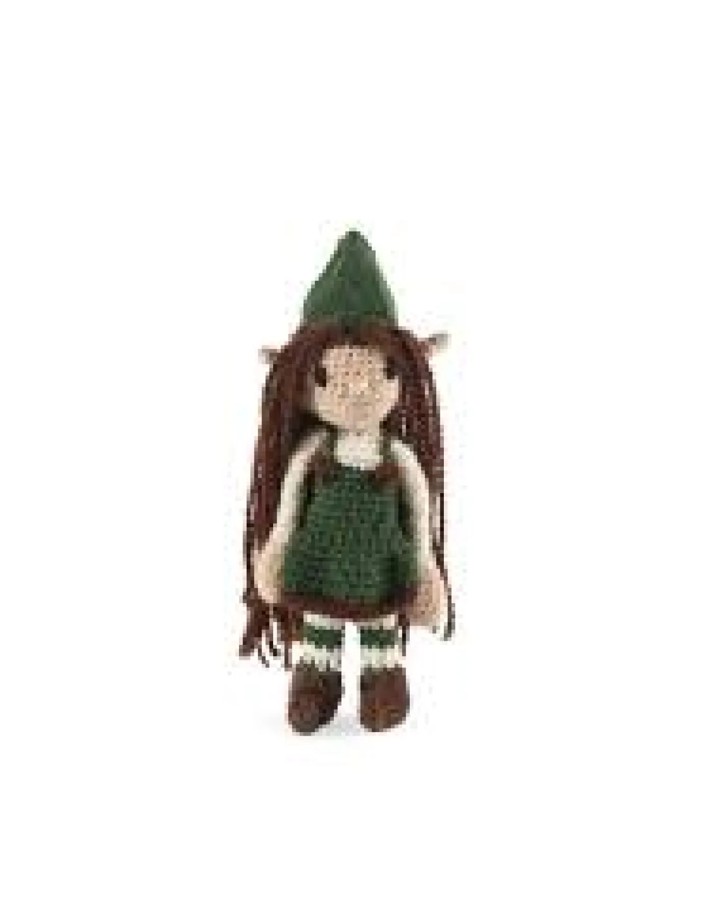 Green Elfie Doll Crochet Kit