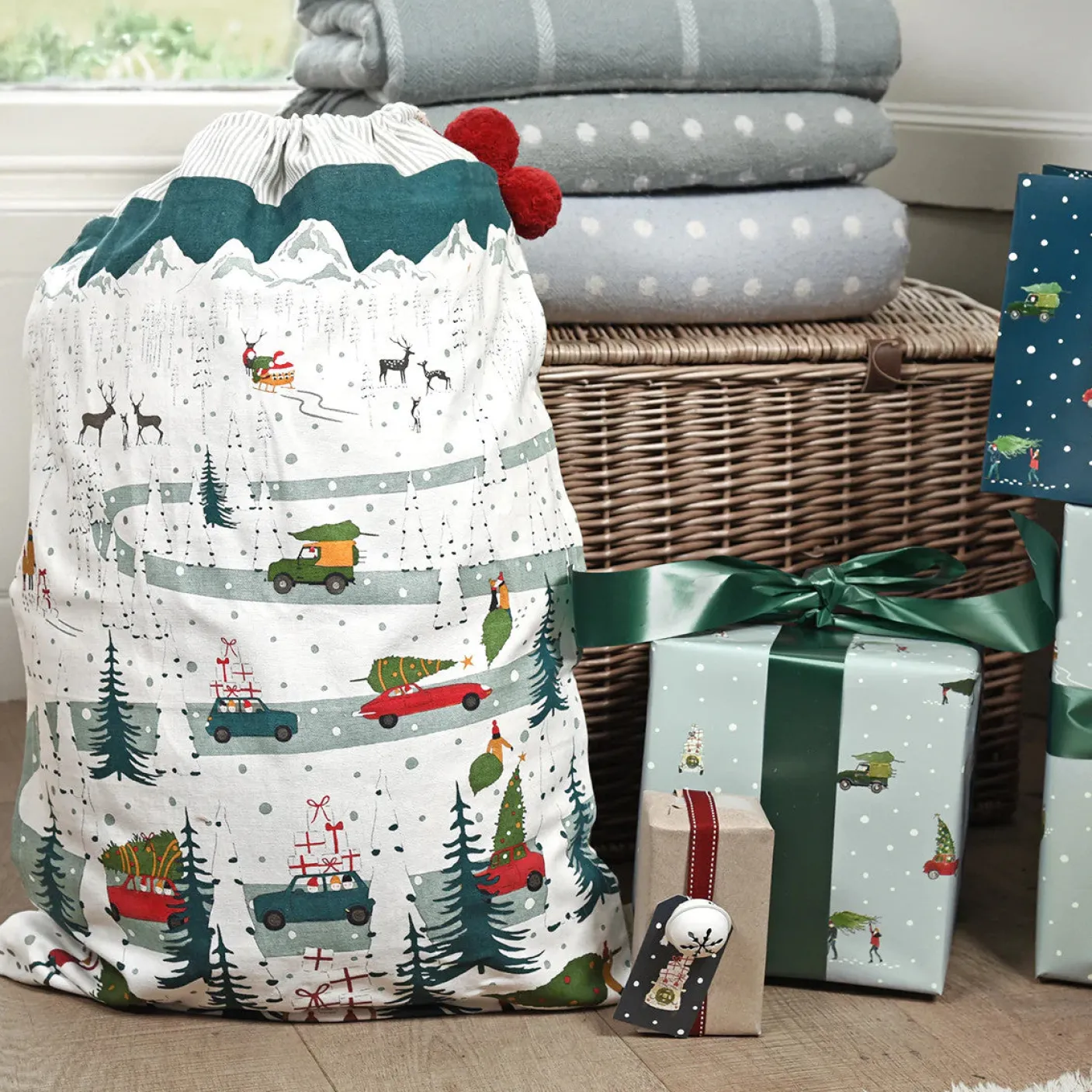 Home for Christmas Christmas Sack