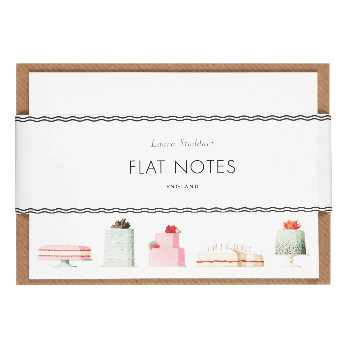 Cakes Flat Notes Set