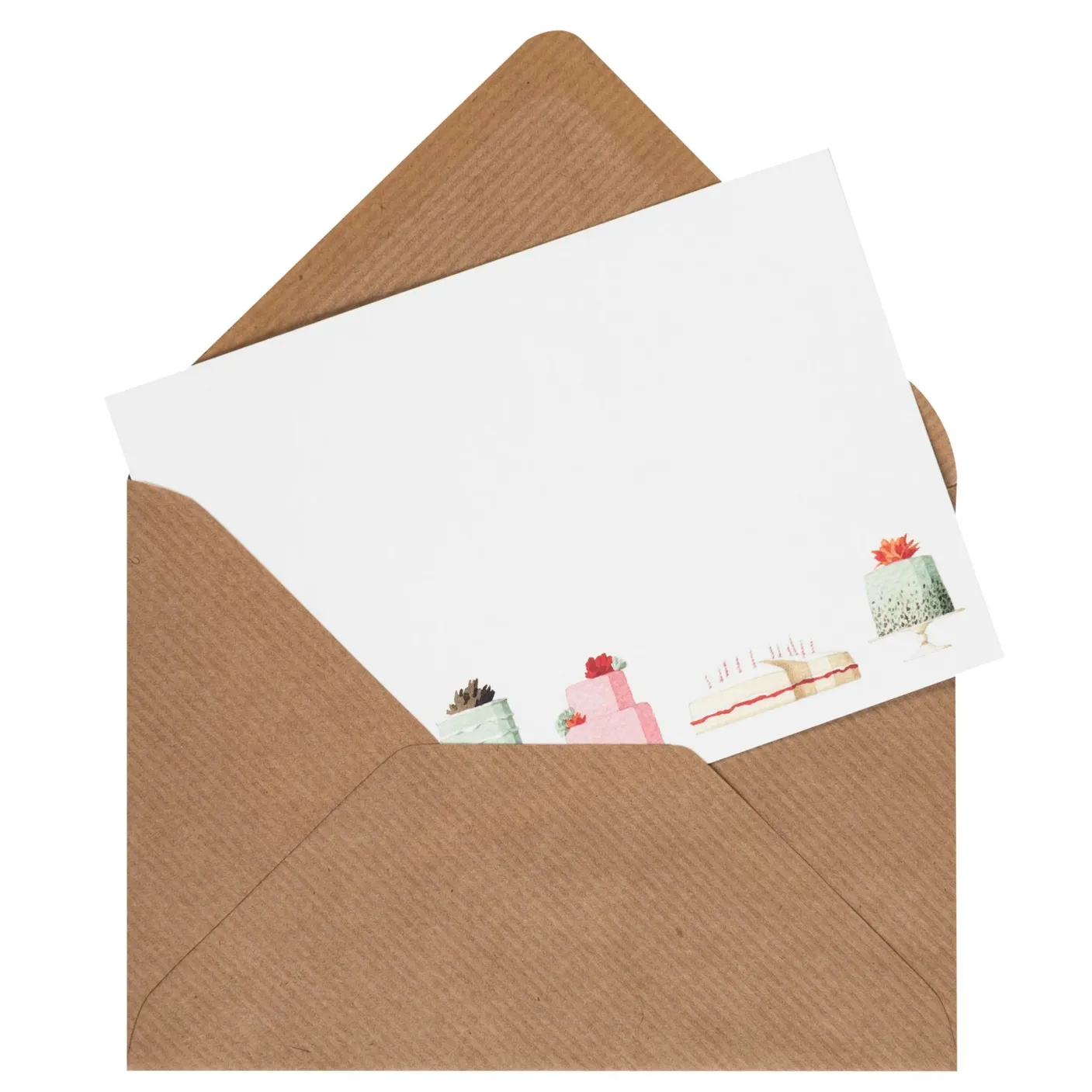 Cakes Flat Notes Set