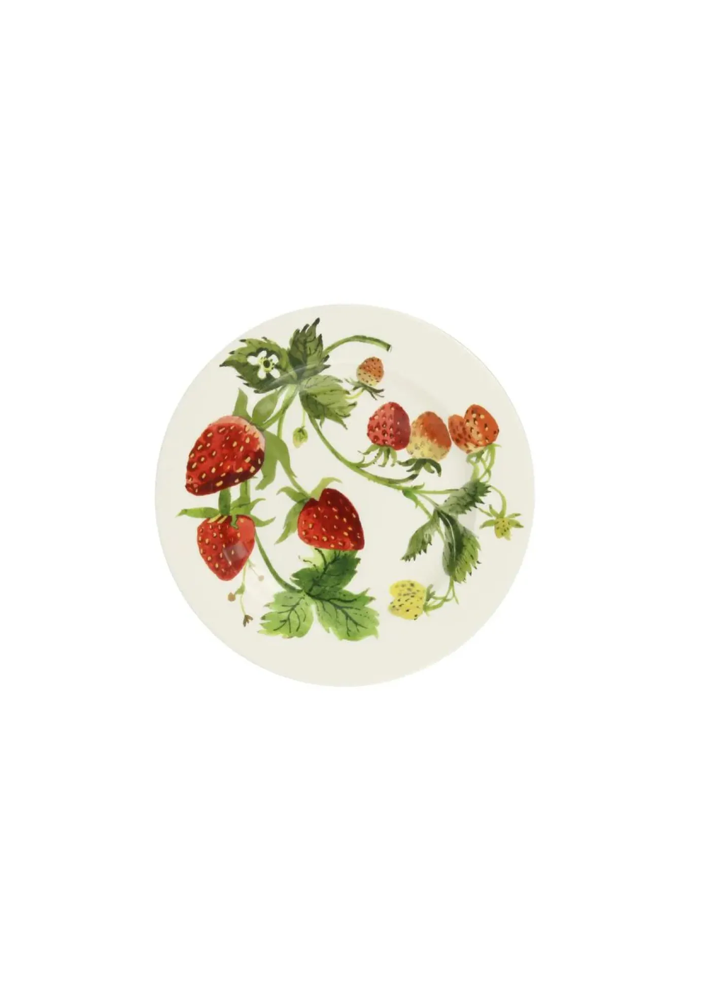 Vegetable Garden Strawberries 6 1/2 inch Plate
