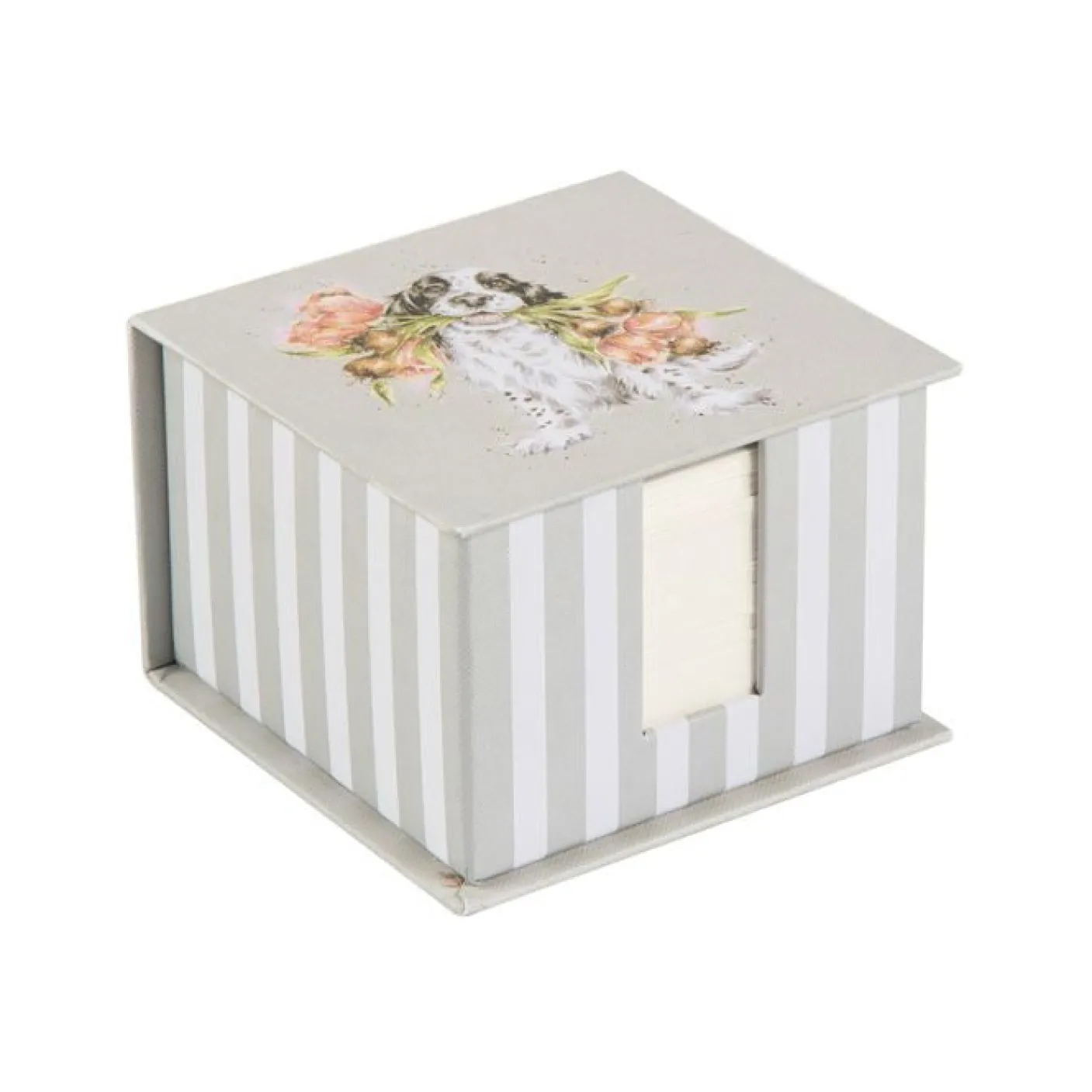 'Blooming with Love' Spaniel Memo Block