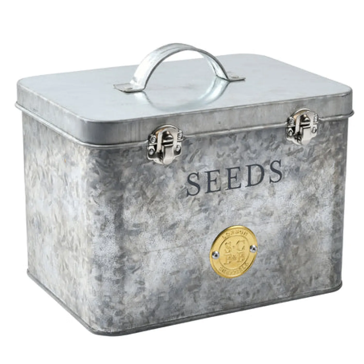 Sophie Conran Galvanized Seed Tin