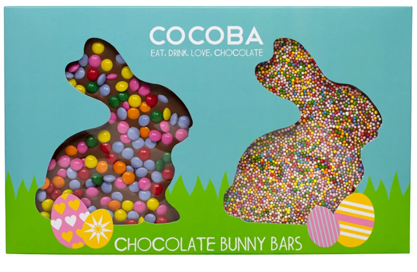 Bunny Shaped Easter Chocolate Bar Set