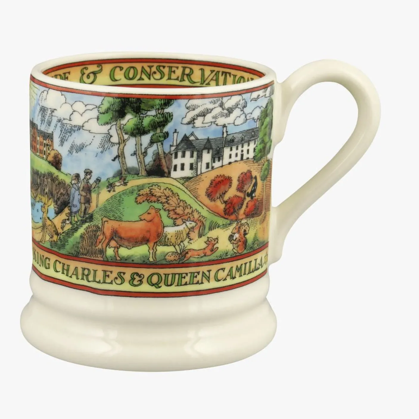 King & Countryman Charles III 1/2 Pint Mug