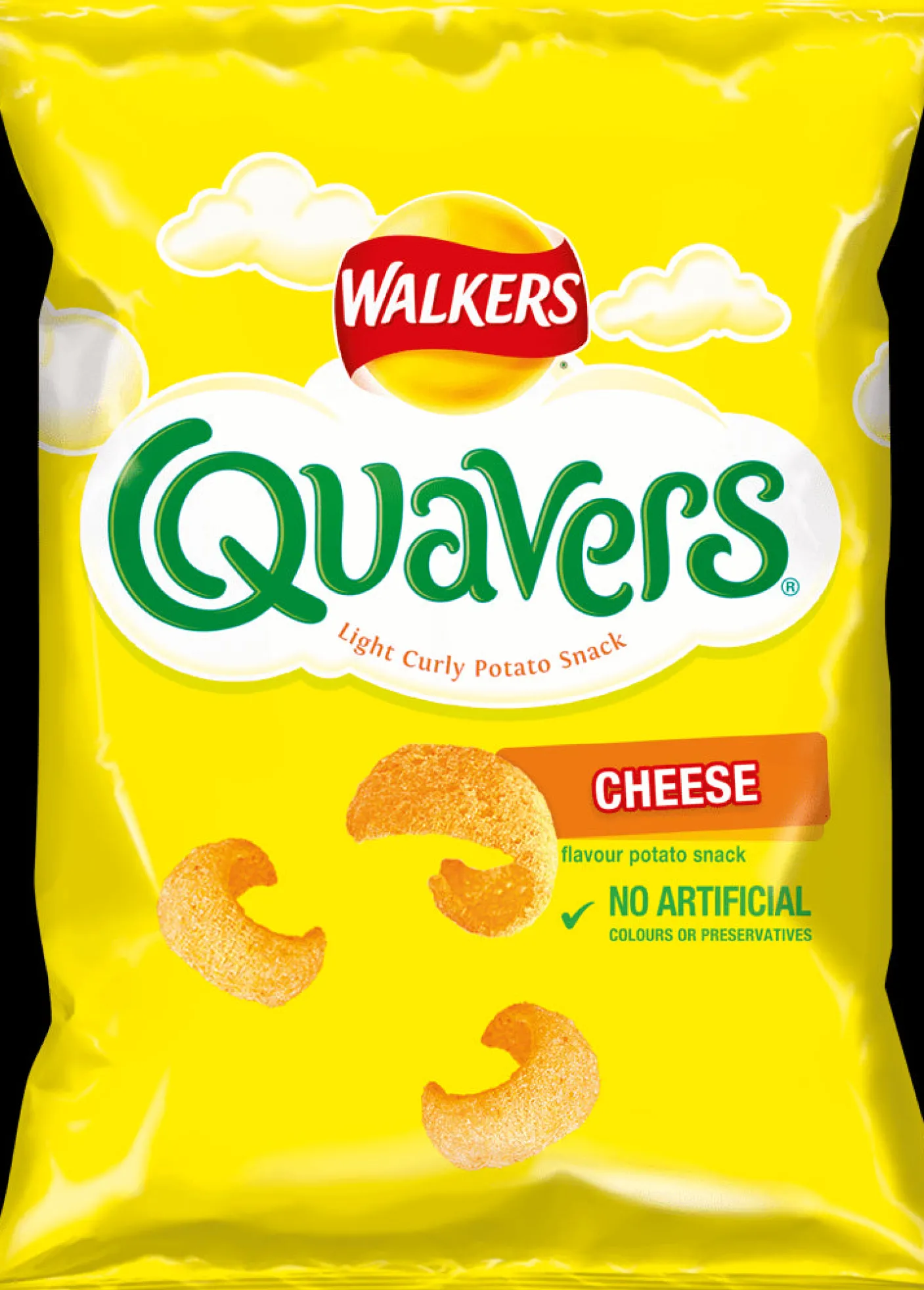 Walkers Cheese Quavers Crisps 0.7 oz