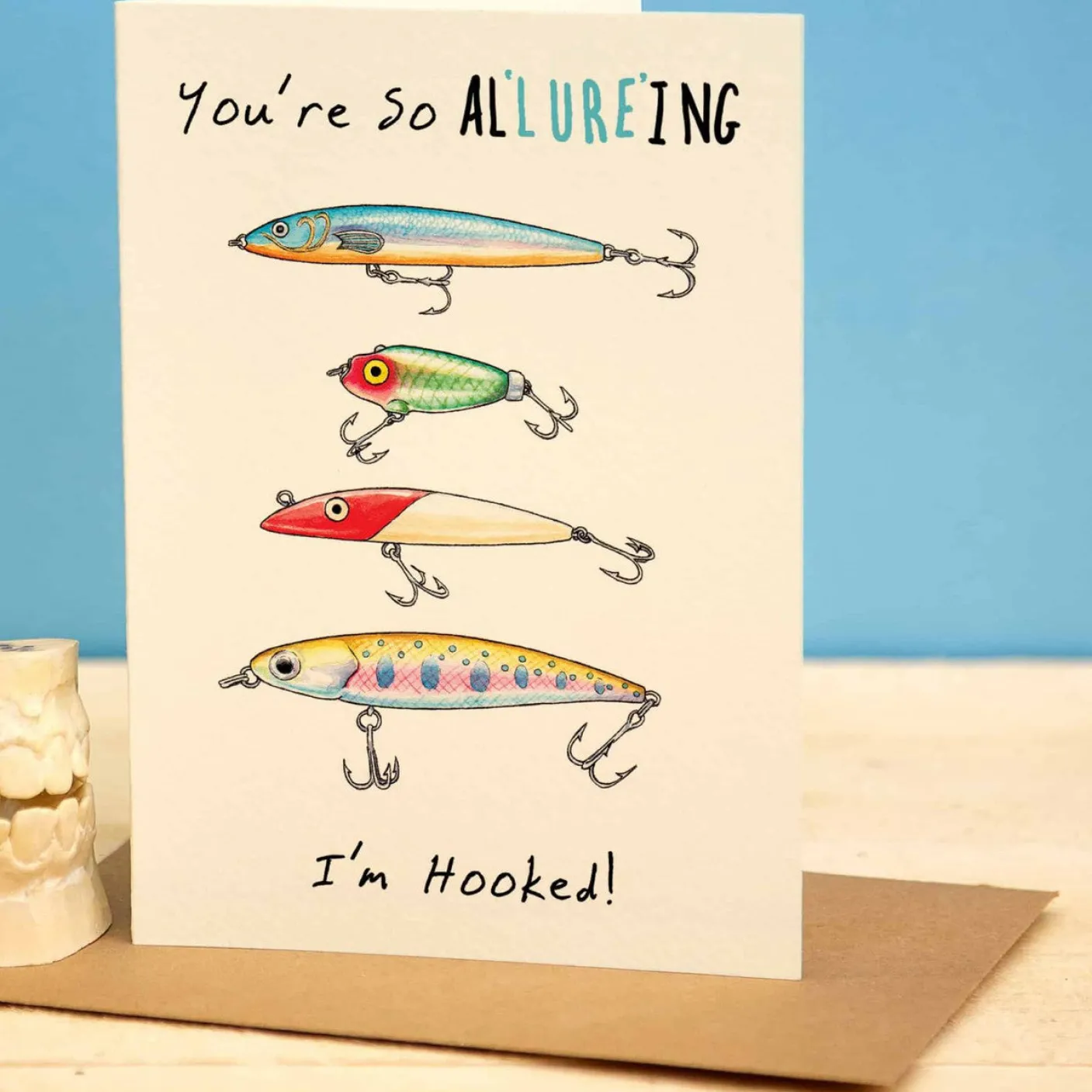You're So Alluring Greetings Card